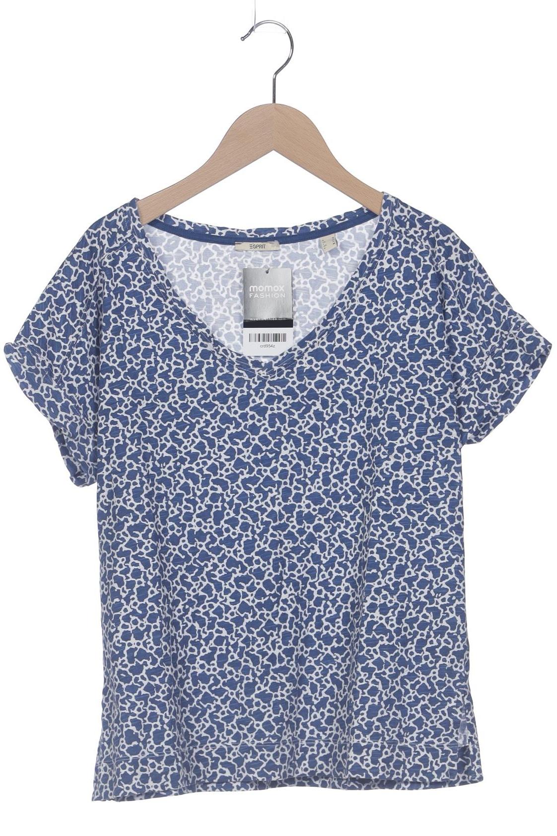 

Esprit Damen T-Shirt, blau, Gr. 36
