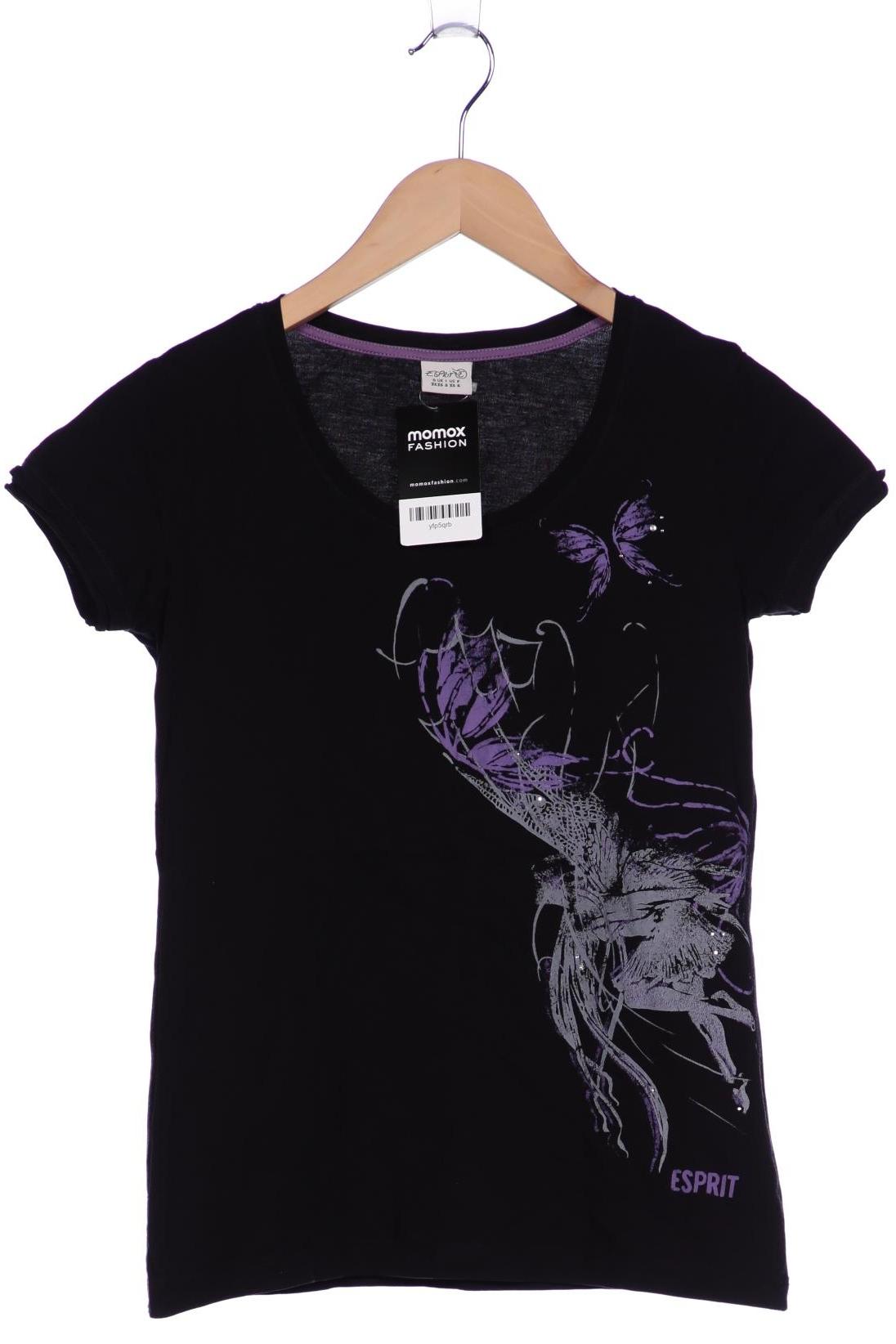 

Esprit Damen T-Shirt, schwarz, Gr. 34