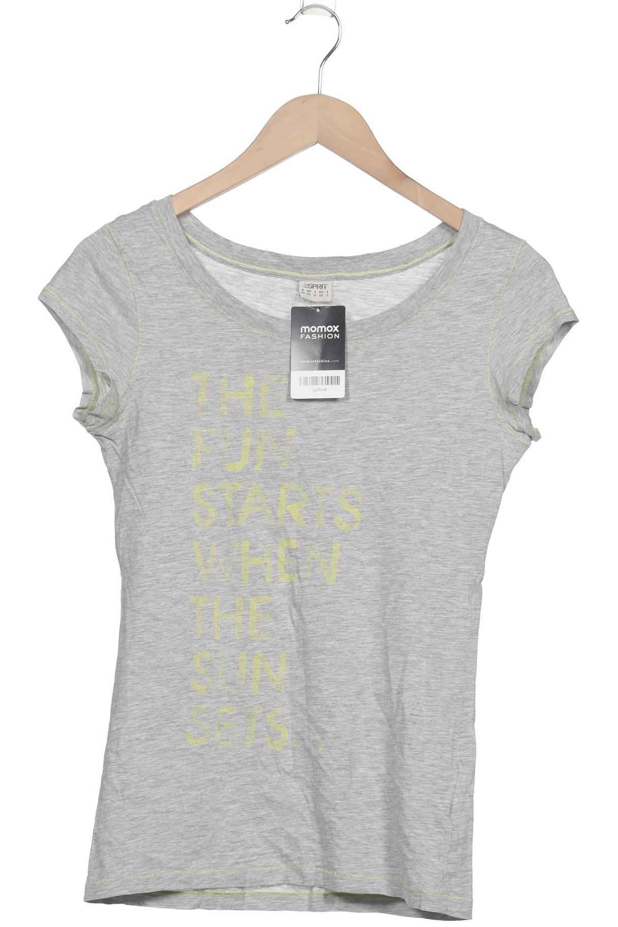 

Esprit Damen T-Shirt, grau, Gr. 34