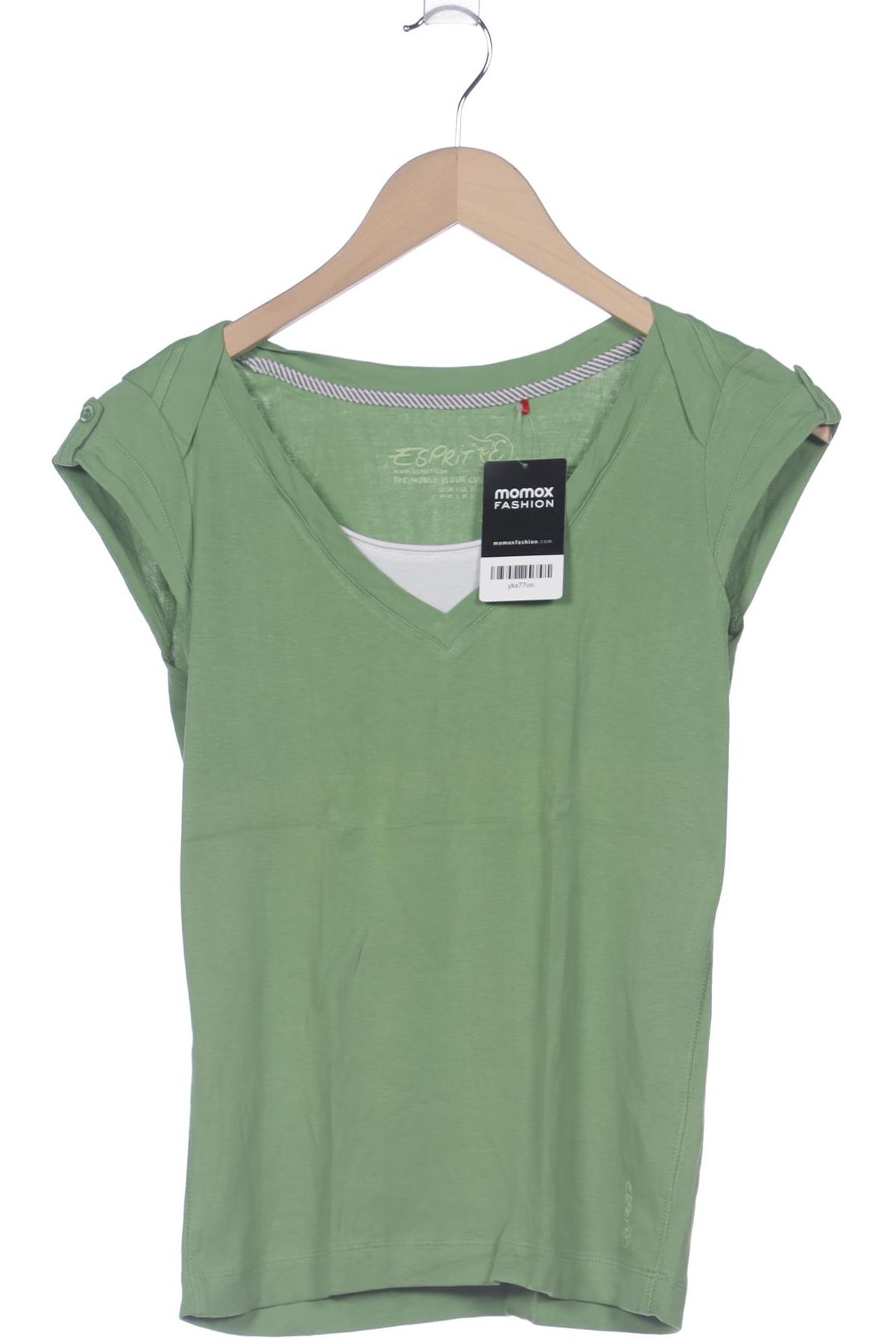 

Esprit Damen T-Shirt, grün, Gr. 38
