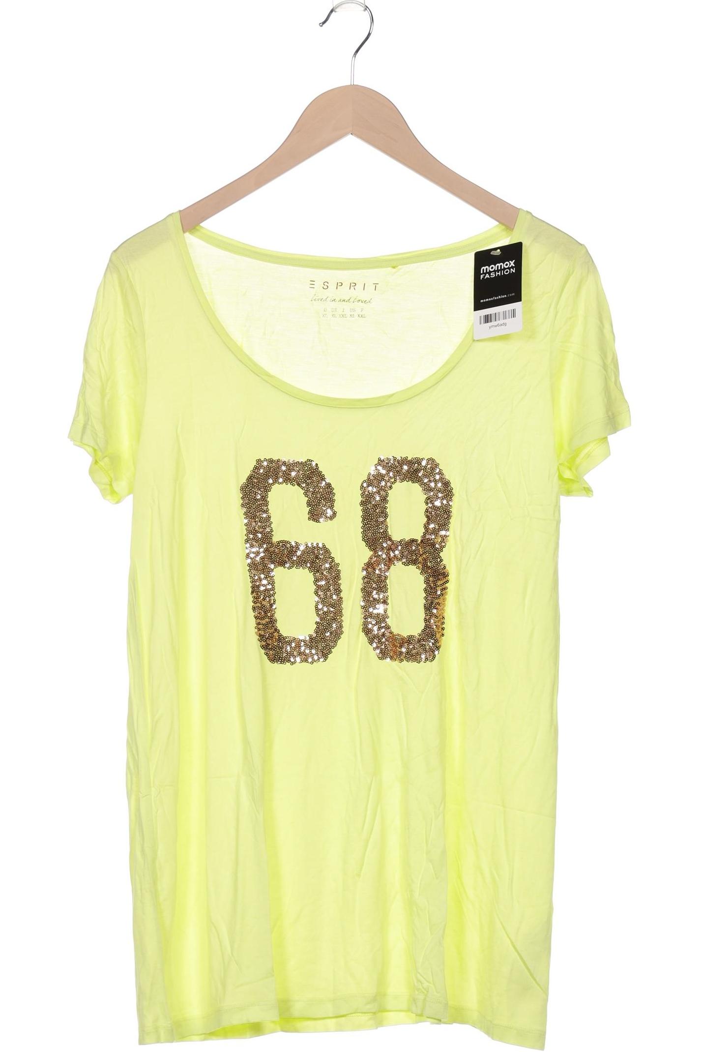 

Esprit Damen T-Shirt, gelb, Gr. 44
