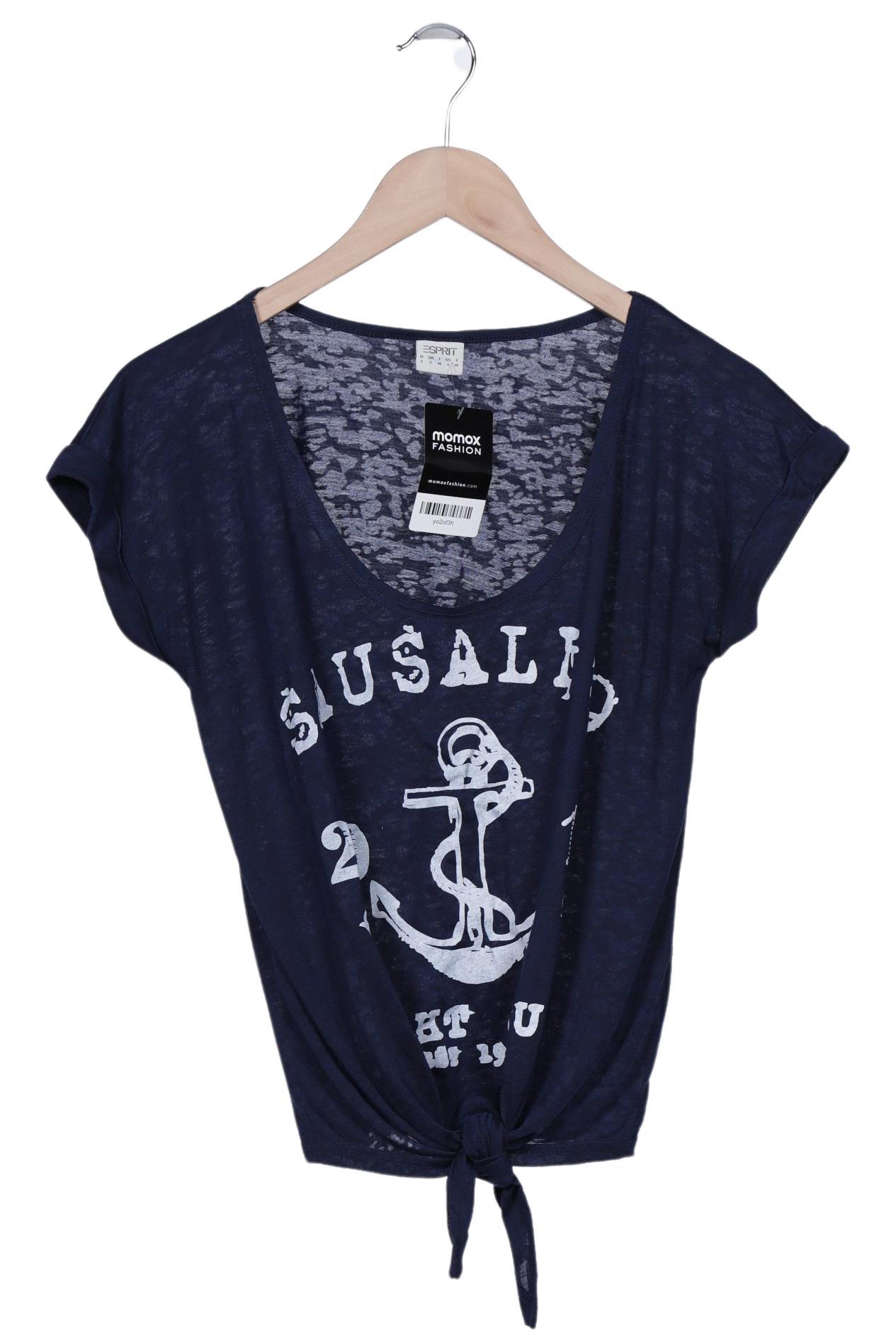 

Esprit Damen T-Shirt, marineblau, Gr. 36