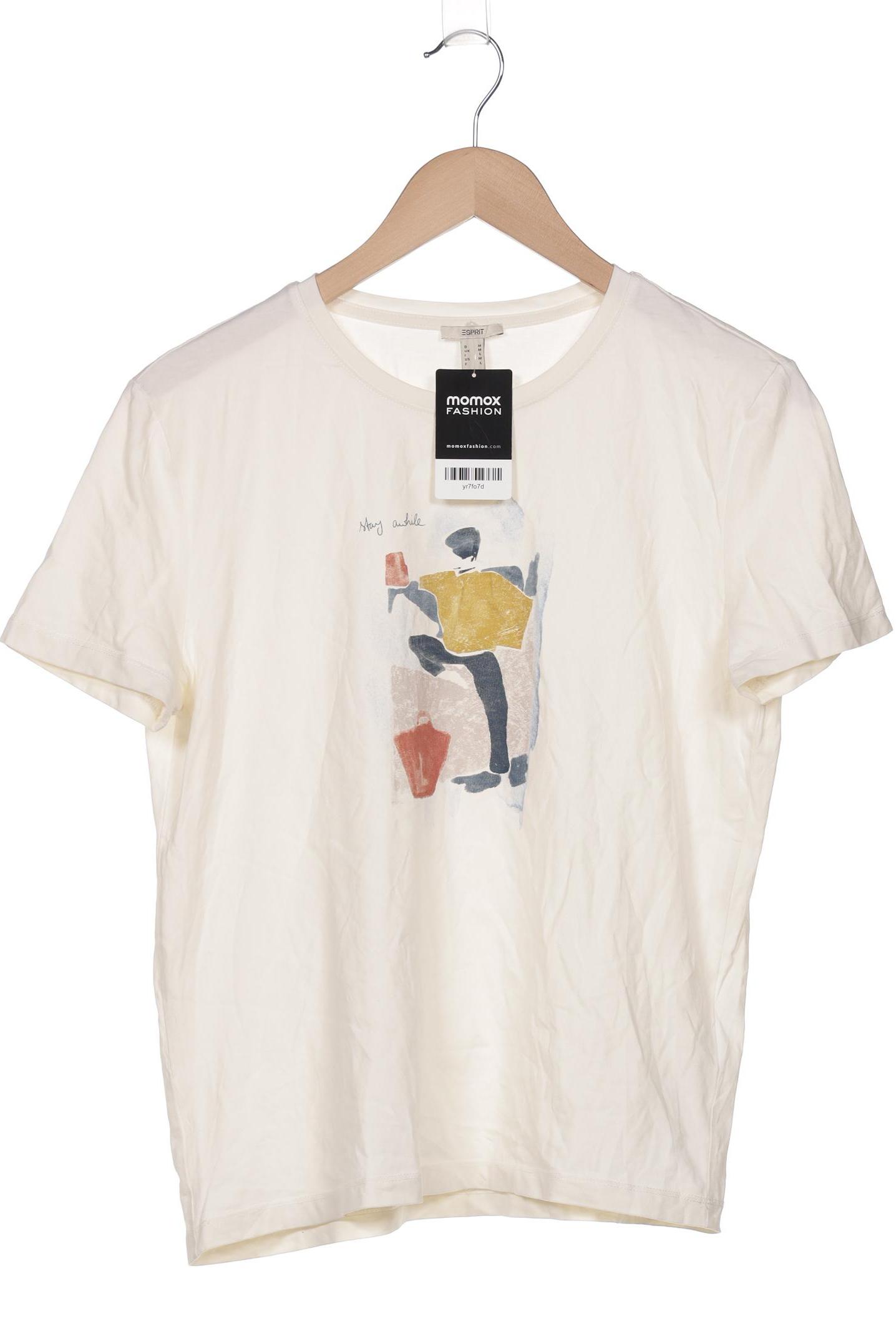 

Esprit Damen T-Shirt, cremeweiß, Gr. 38