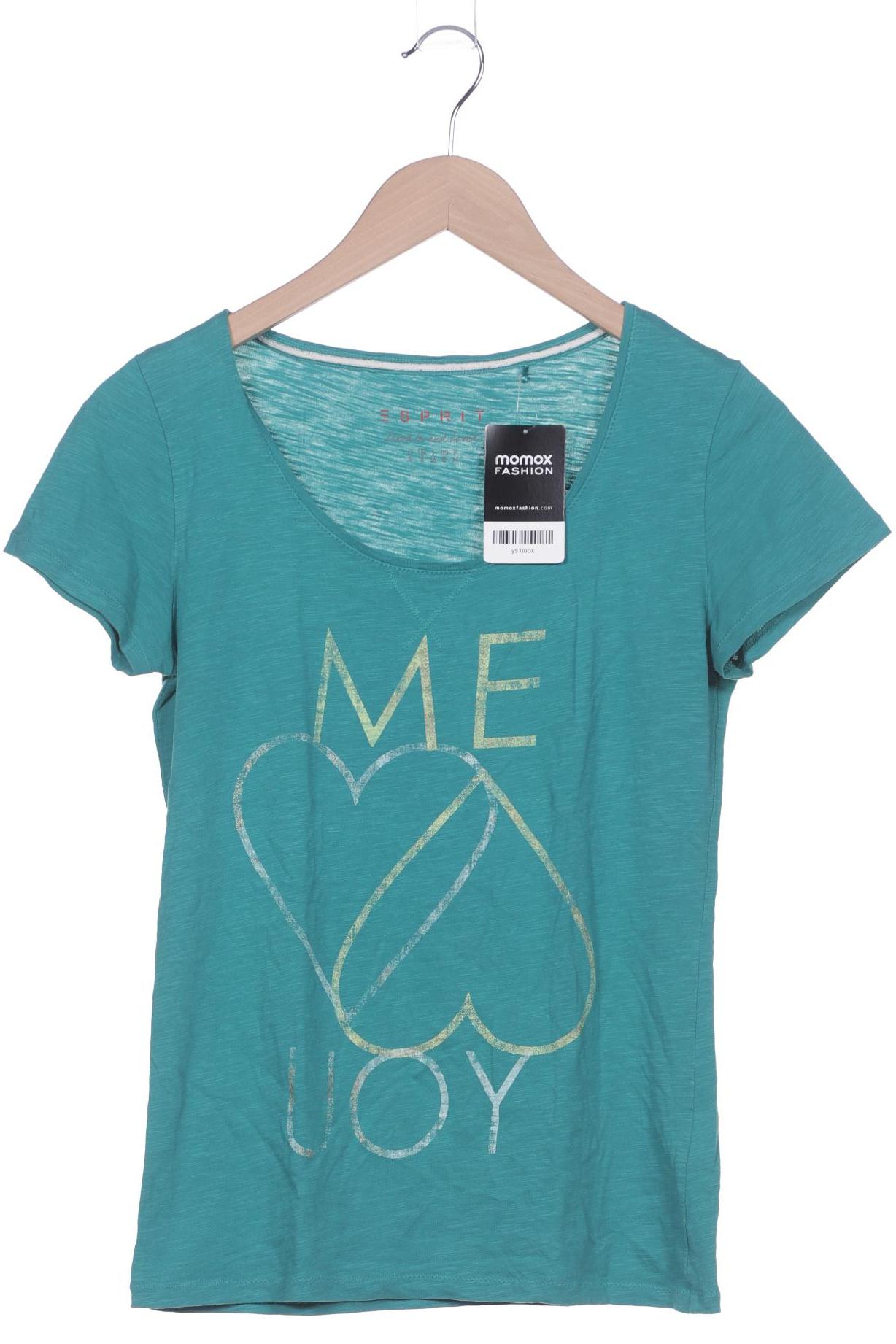 

Esprit Damen T-Shirt, türkis, Gr. 36