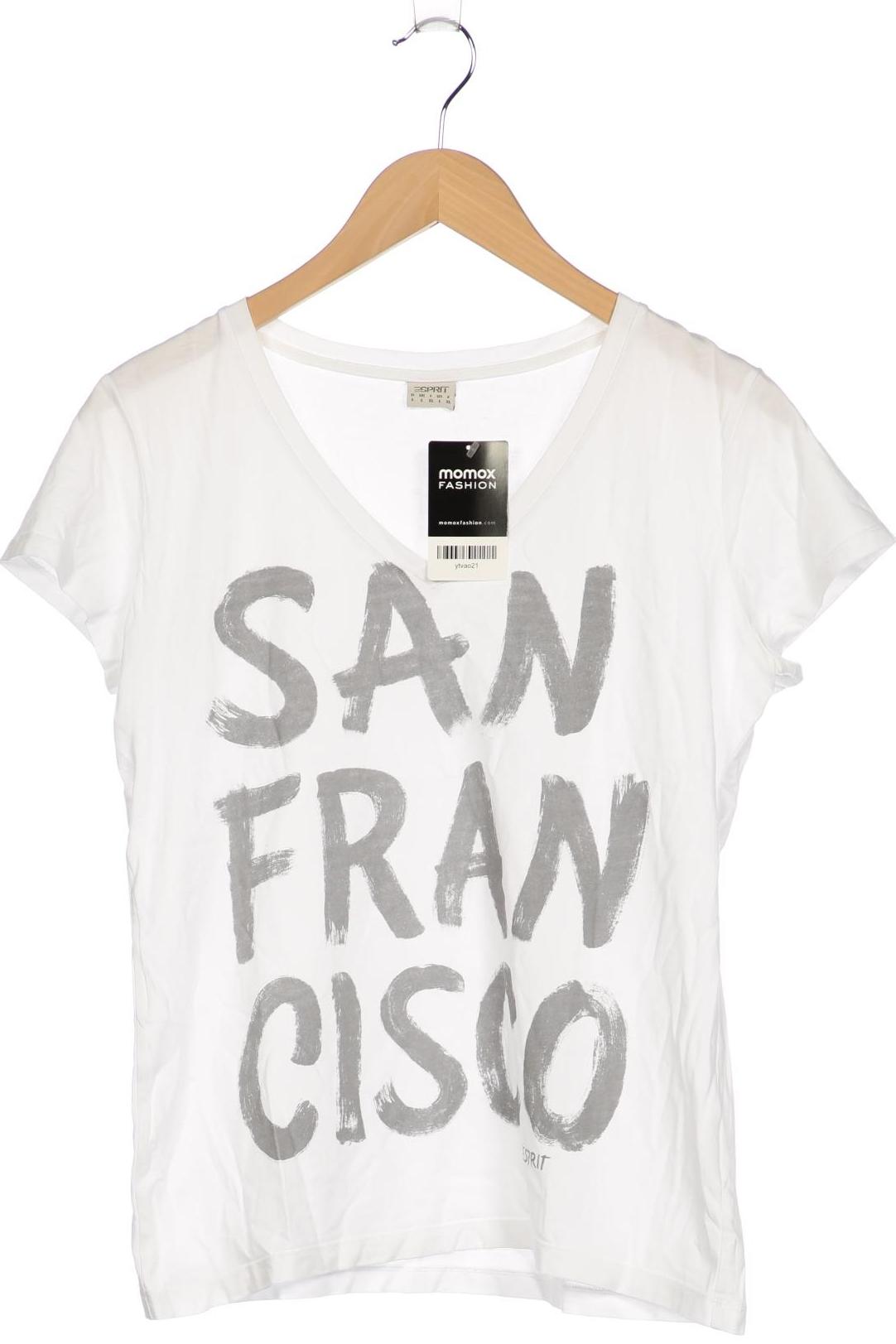

Esprit Damen T-Shirt, weiß, Gr. 42