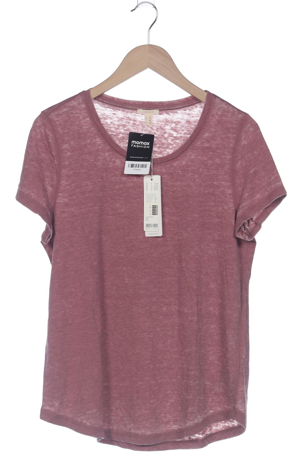 

Esprit Damen T-Shirt, bordeaux, Gr. 44