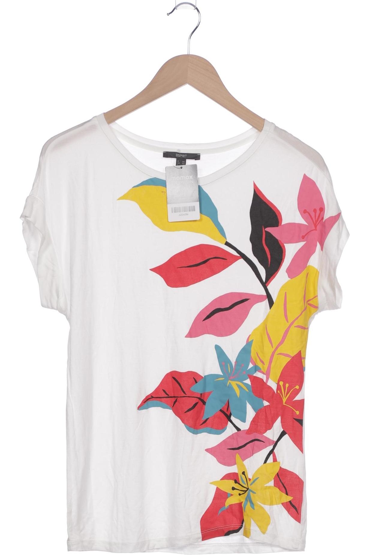 

Esprit Damen T-Shirt, weiß, Gr. 34