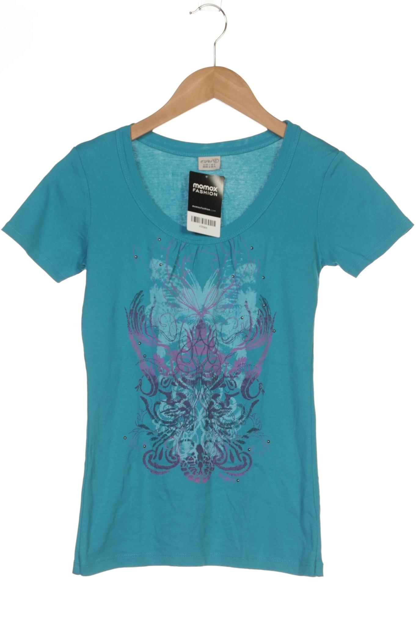 

Esprit Damen T-Shirt, blau, Gr. 34