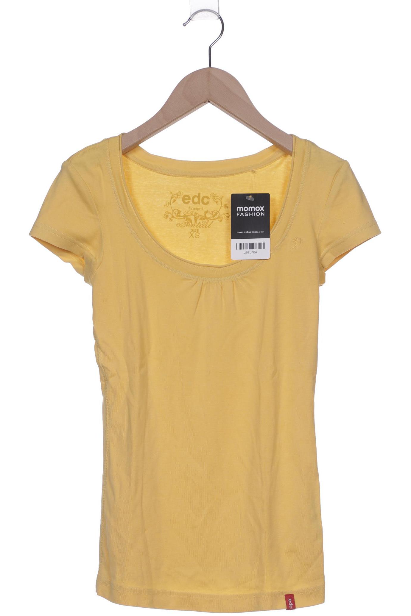 

Esprit Damen T-Shirt, gelb, Gr. 34