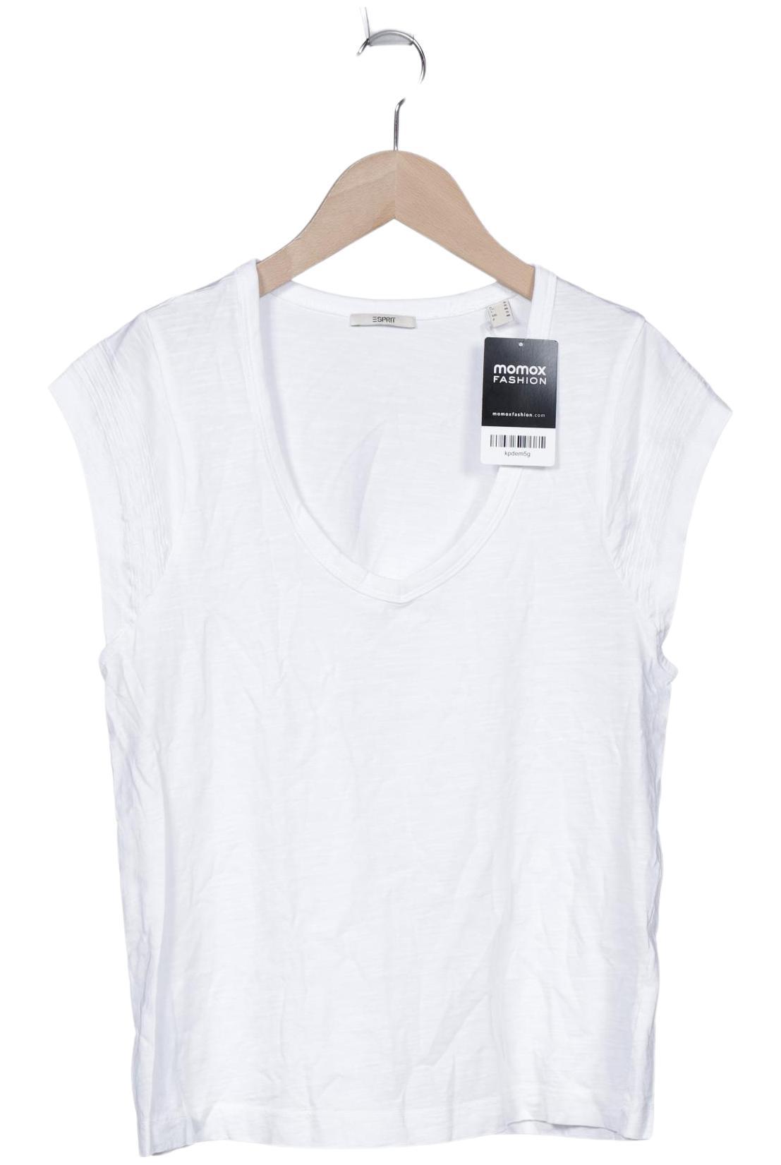 

Esprit Damen T-Shirt, weiß, Gr. 36