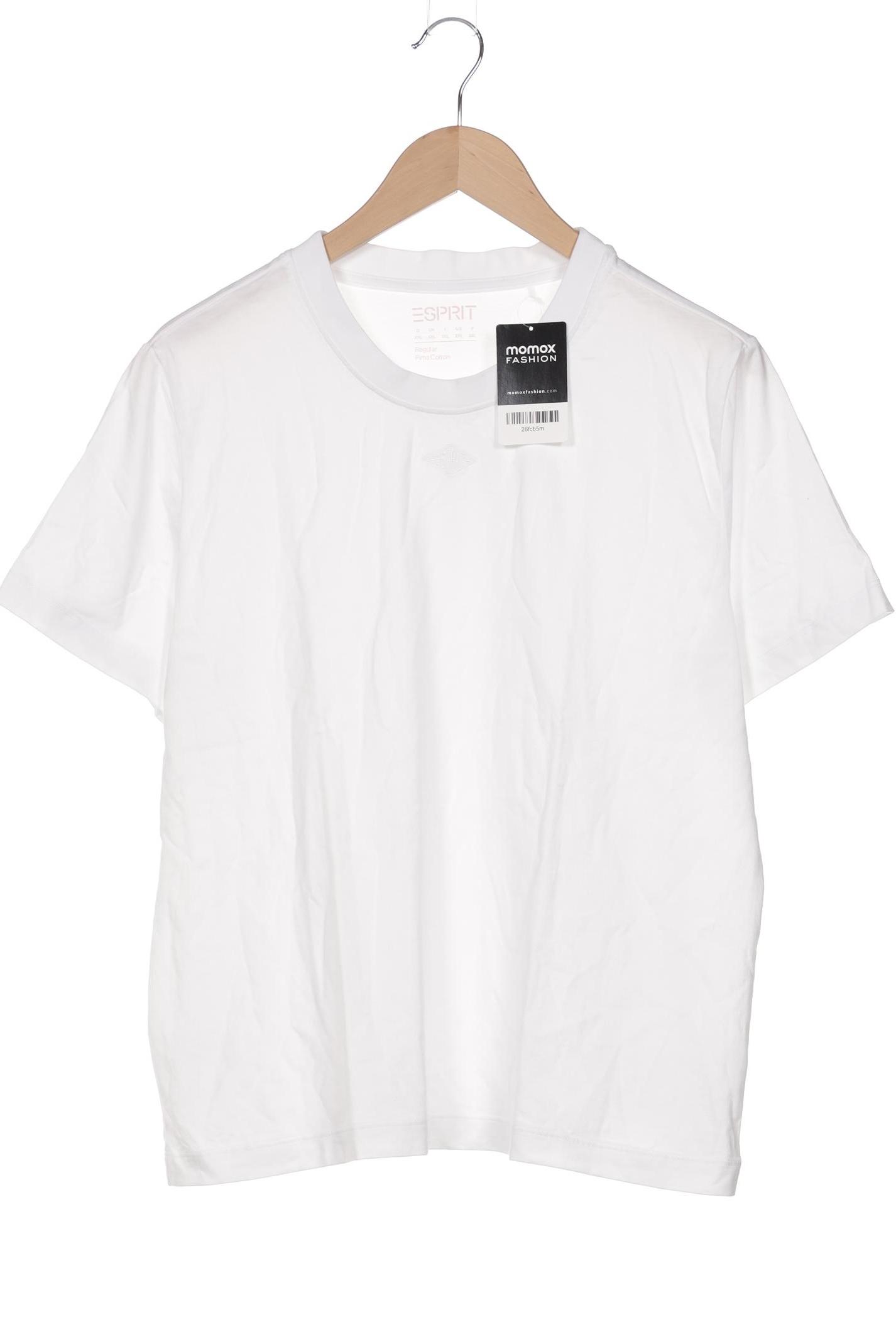 

Esprit Damen T-Shirt, weiß, Gr. 46