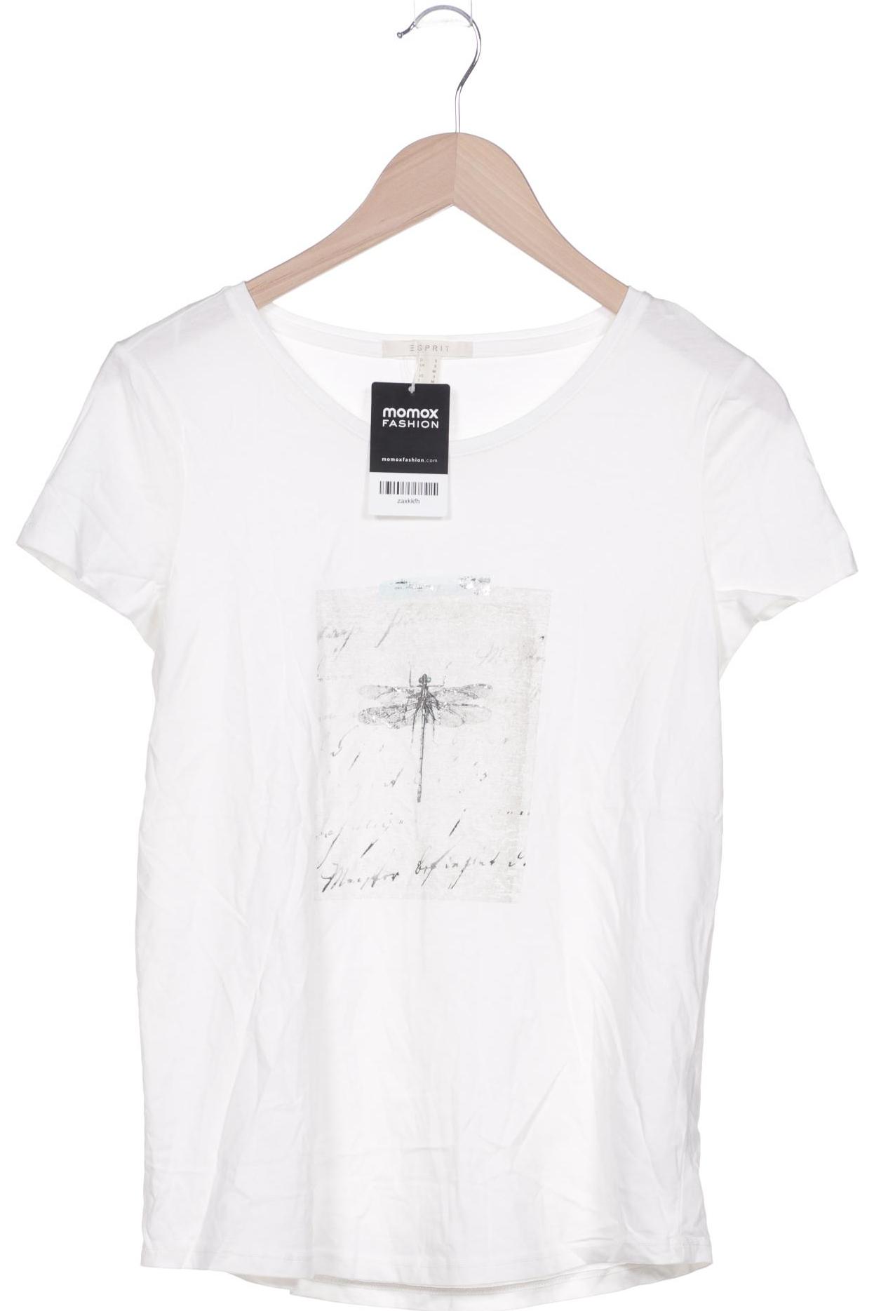 

Esprit Damen T-Shirt, weiß, Gr. 36