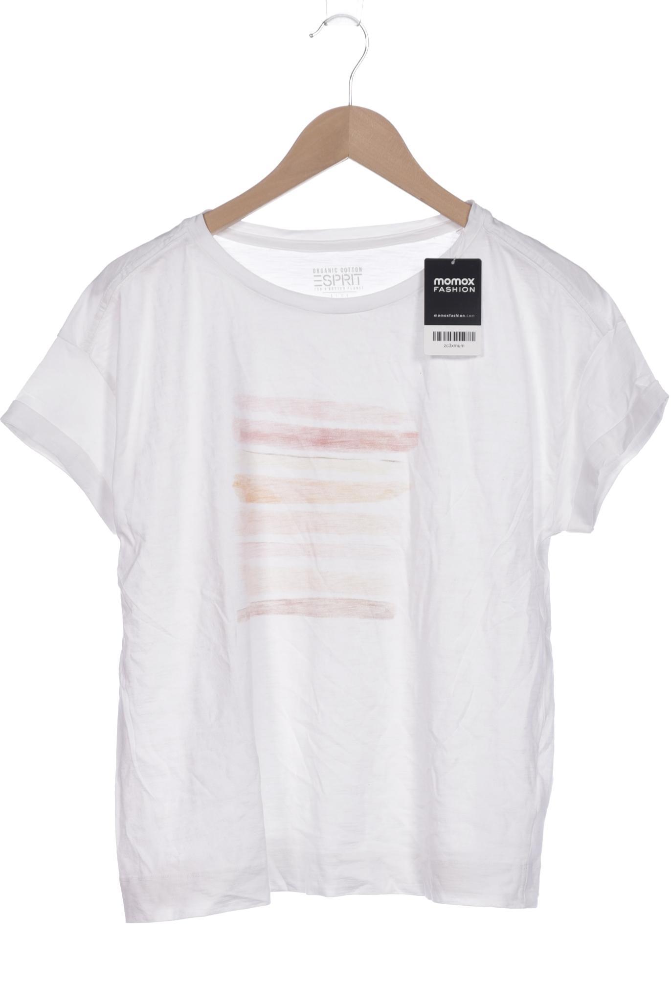 

Esprit Damen T-Shirt, weiß, Gr. 38