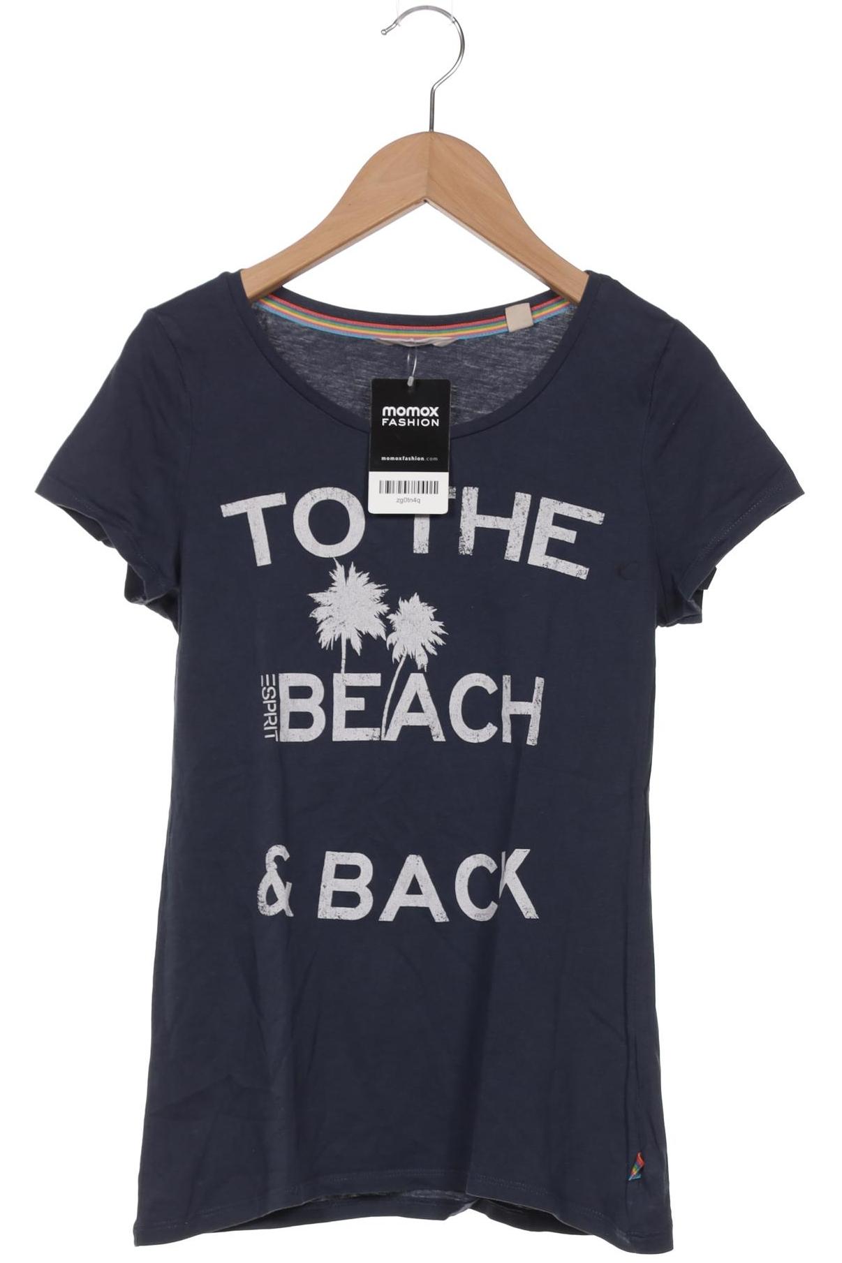 

Esprit Damen T-Shirt, marineblau, Gr. 34