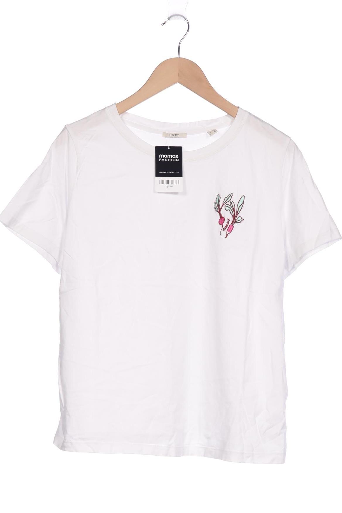 

Esprit Damen T-Shirt, weiß, Gr. 44
