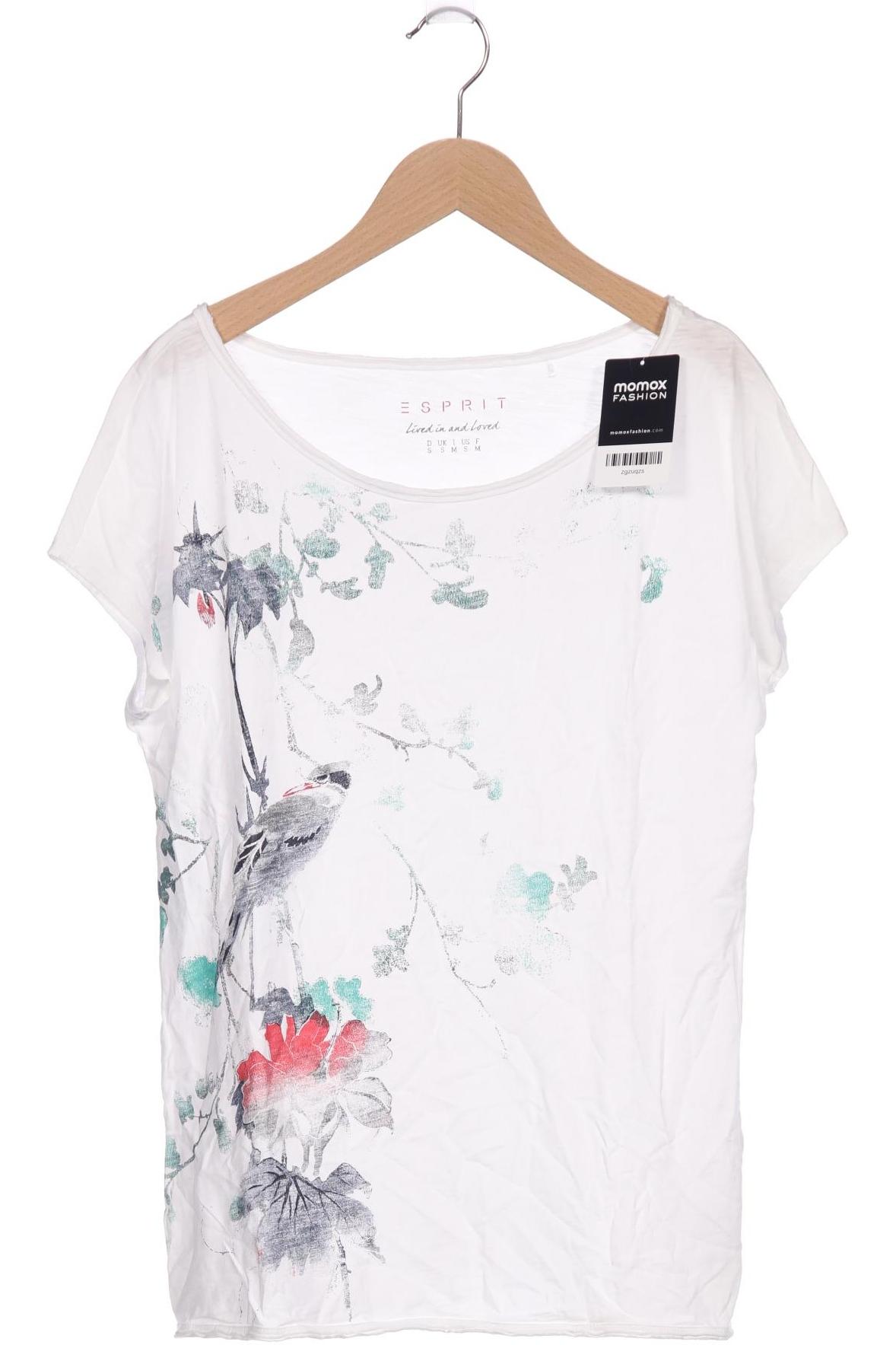 

Esprit Damen T-Shirt, weiß, Gr. 36