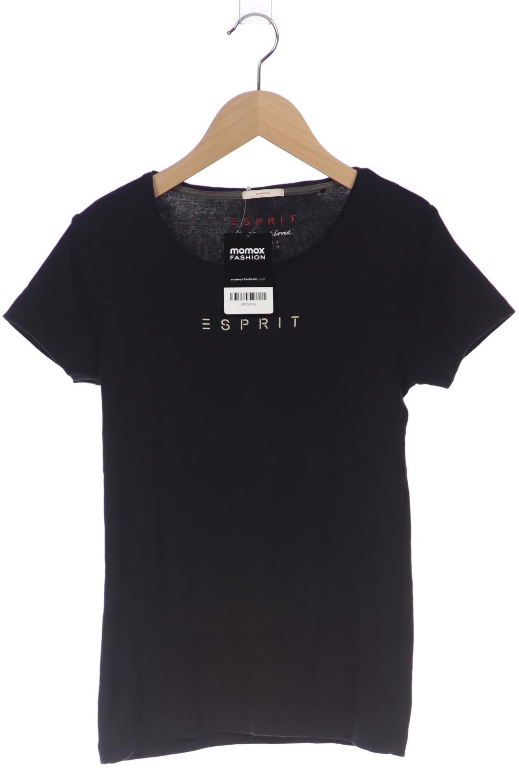 

Esprit Damen T-Shirt, schwarz, Gr. 36