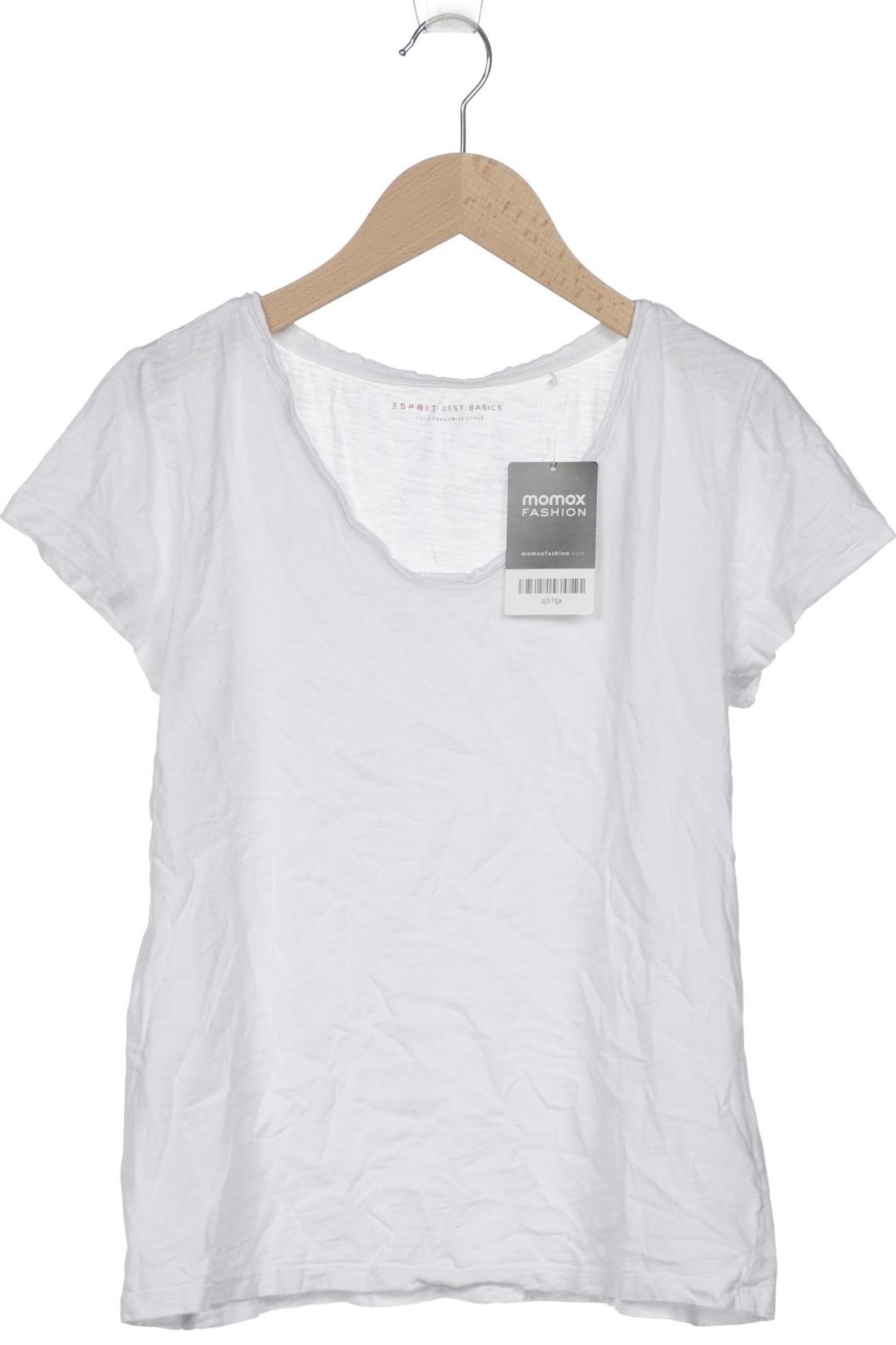 

Esprit Damen T-Shirt, weiß, Gr. 34