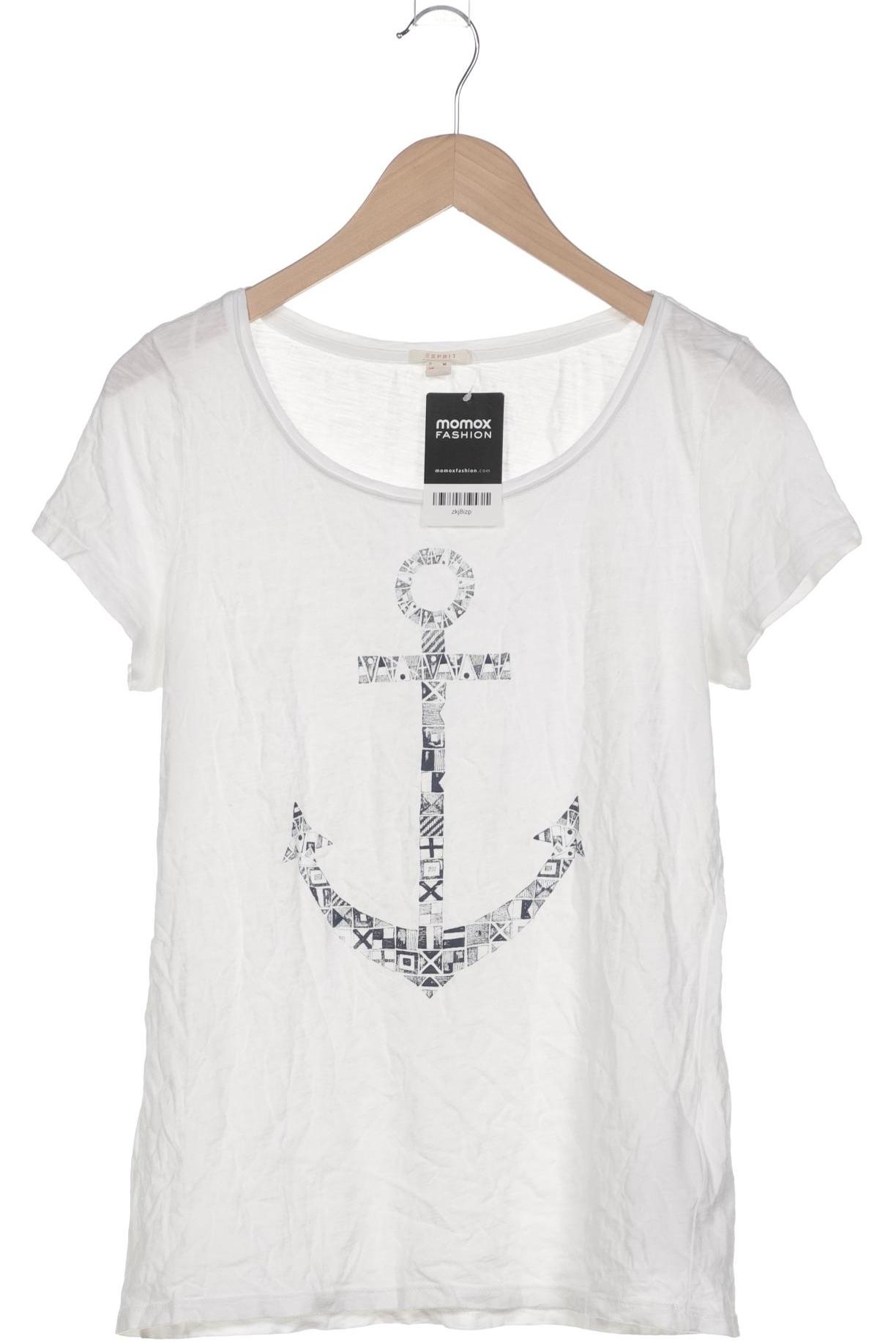 

Esprit Damen T-Shirt, weiß, Gr. 38
