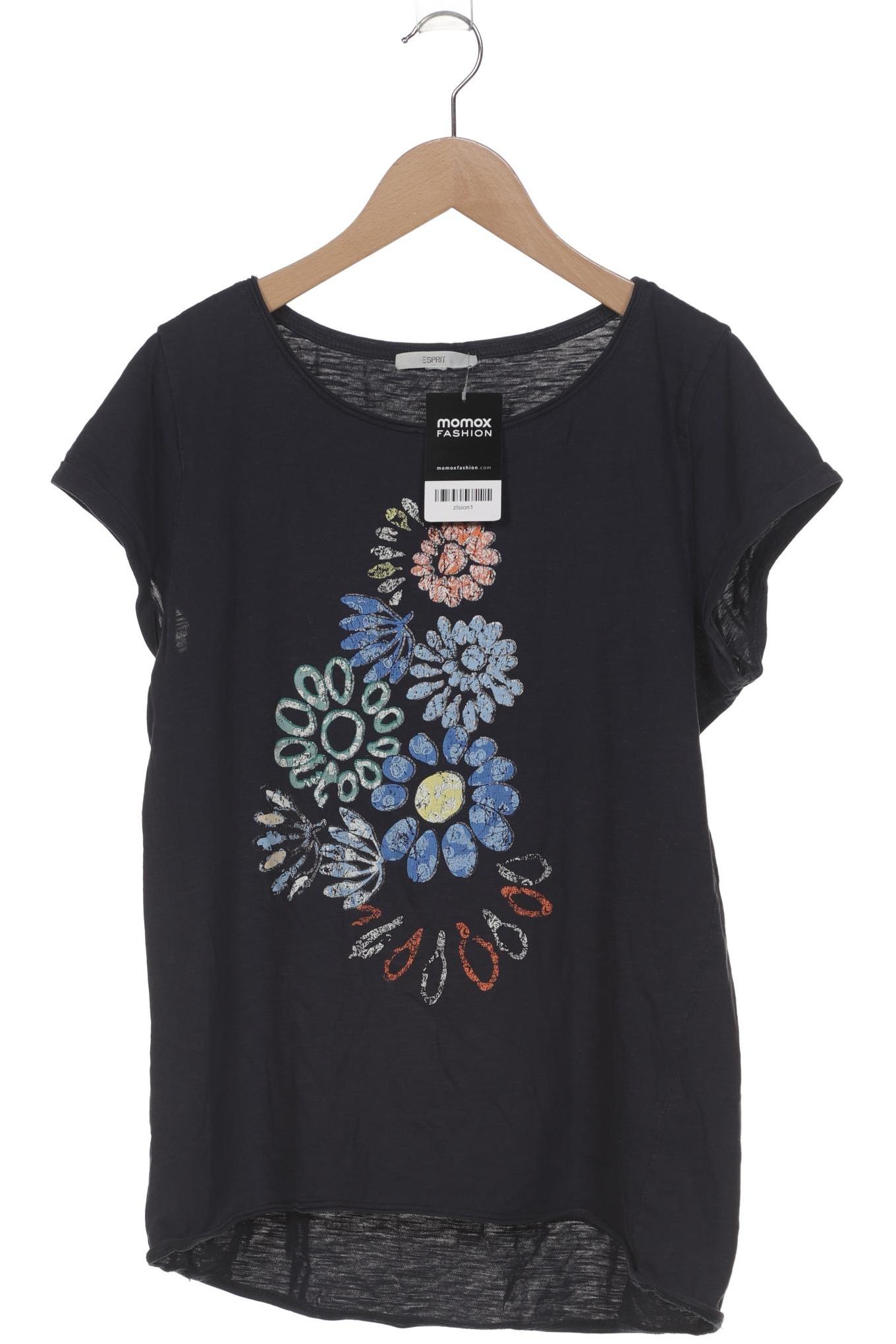

Esprit Damen T-Shirt, marineblau, Gr. 38