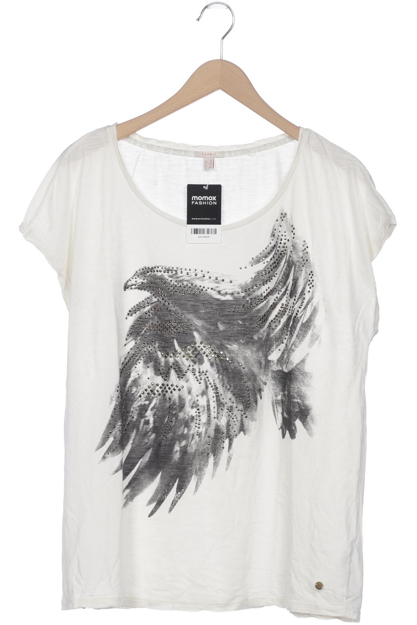

Esprit Damen T-Shirt, cremeweiß, Gr. 44