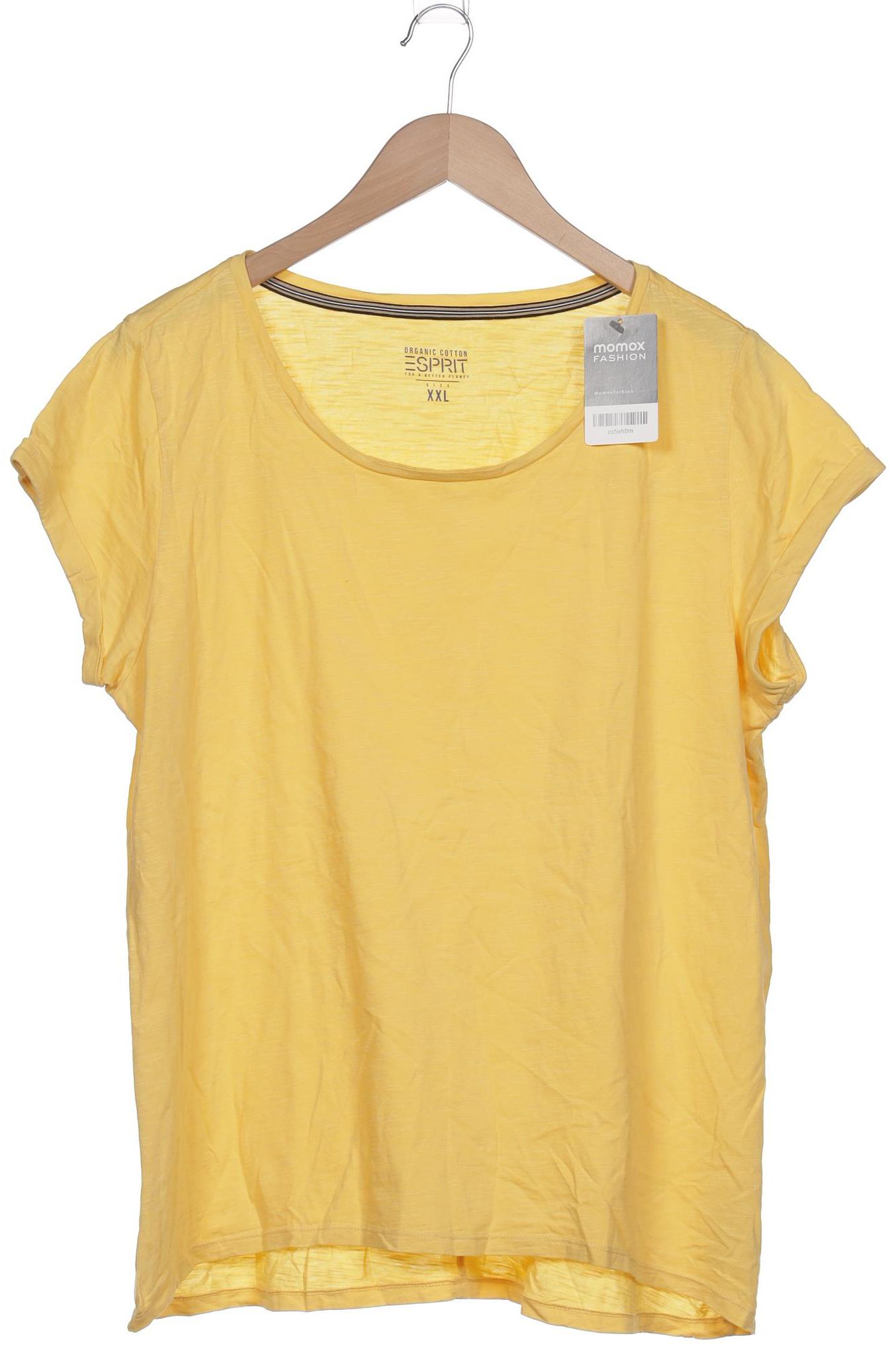 

Esprit Damen T-Shirt, gelb, Gr. 46