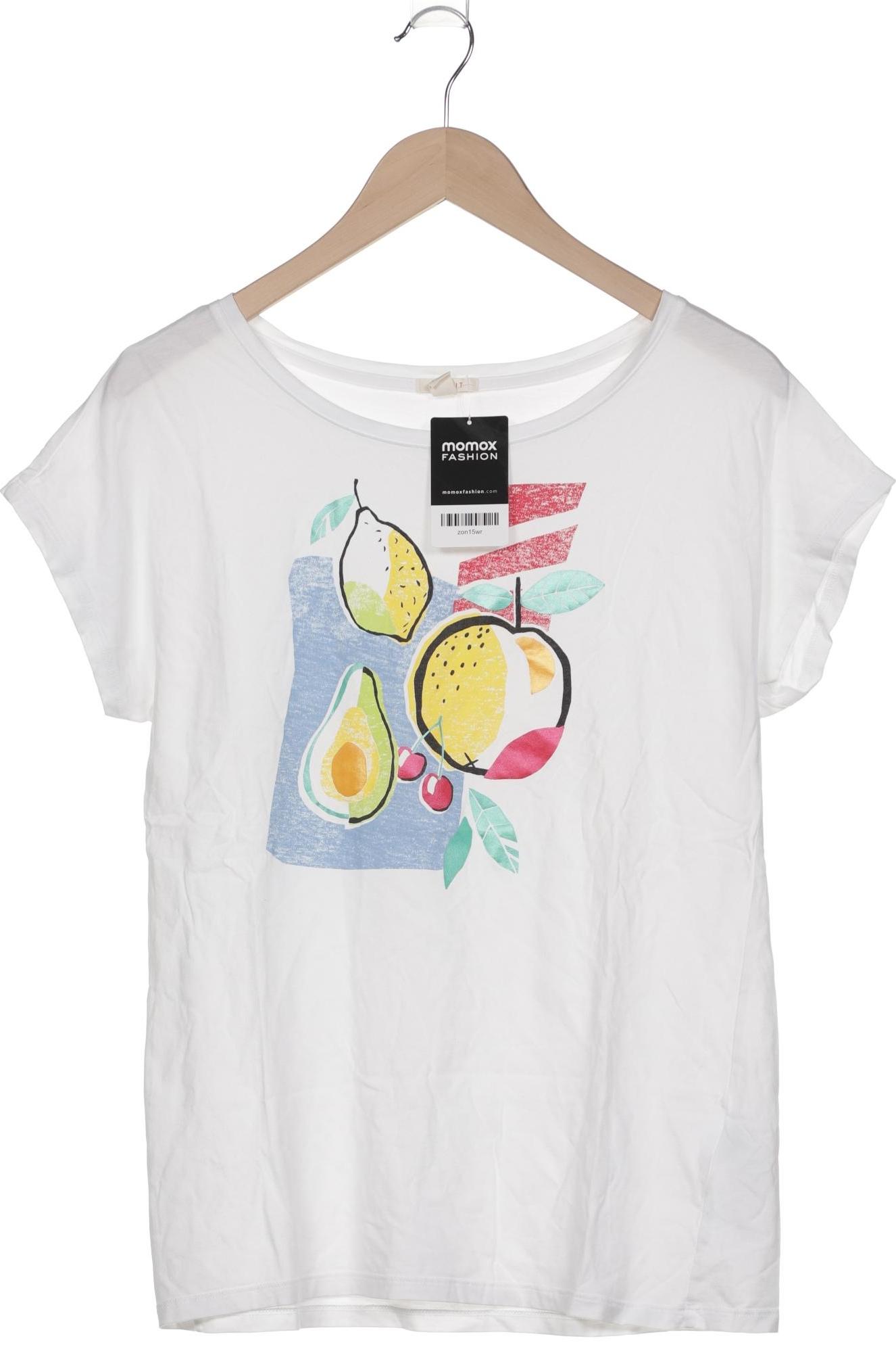 

Esprit Damen T-Shirt, weiß, Gr. 42