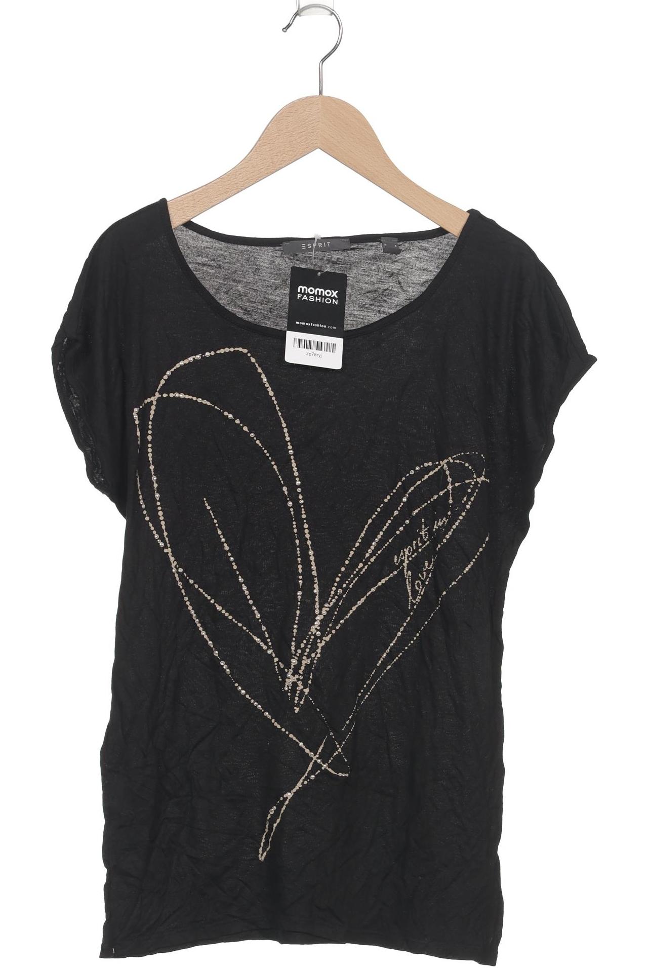

Esprit Damen T-Shirt, schwarz, Gr. 42
