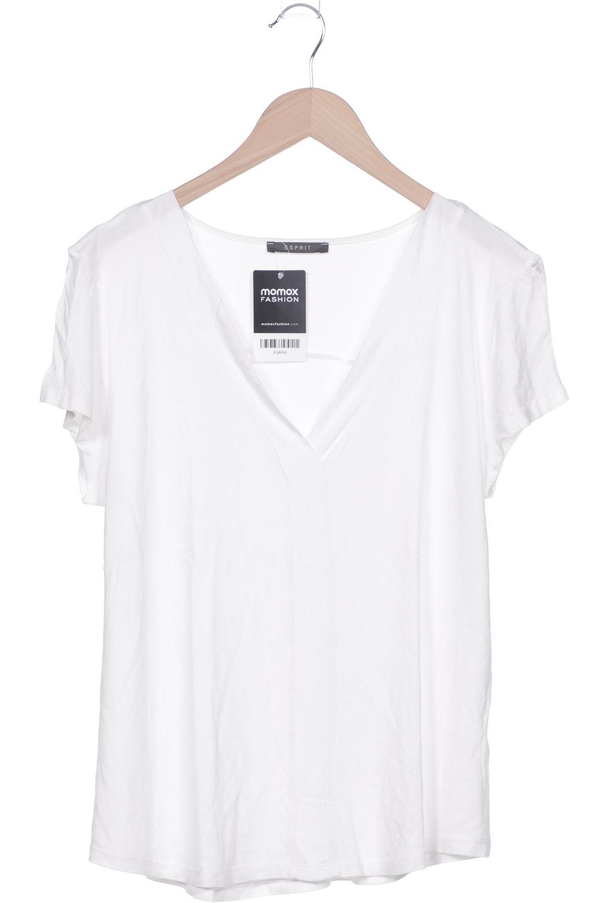 

Esprit Damen T-Shirt, weiß, Gr. 44