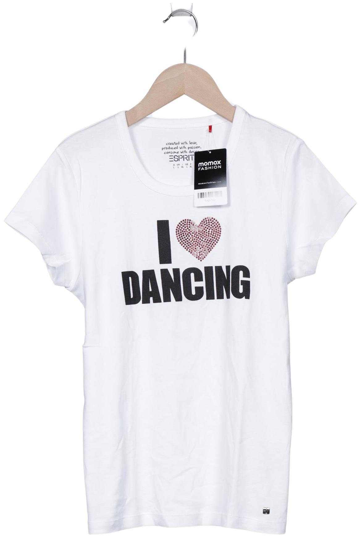

Esprit Damen T-Shirt, weiß, Gr. 42