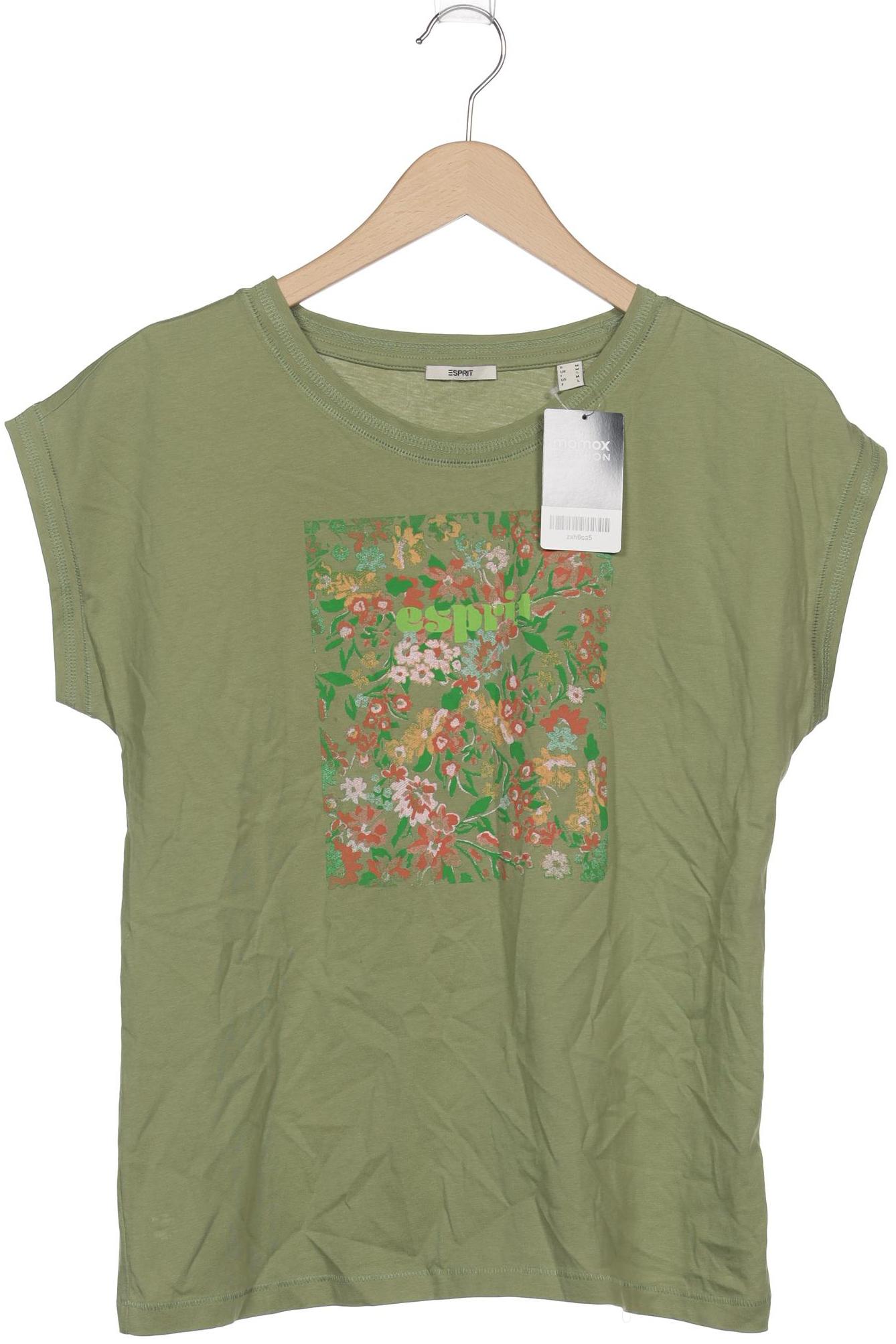 

Esprit Damen T-Shirt, grün, Gr. 38