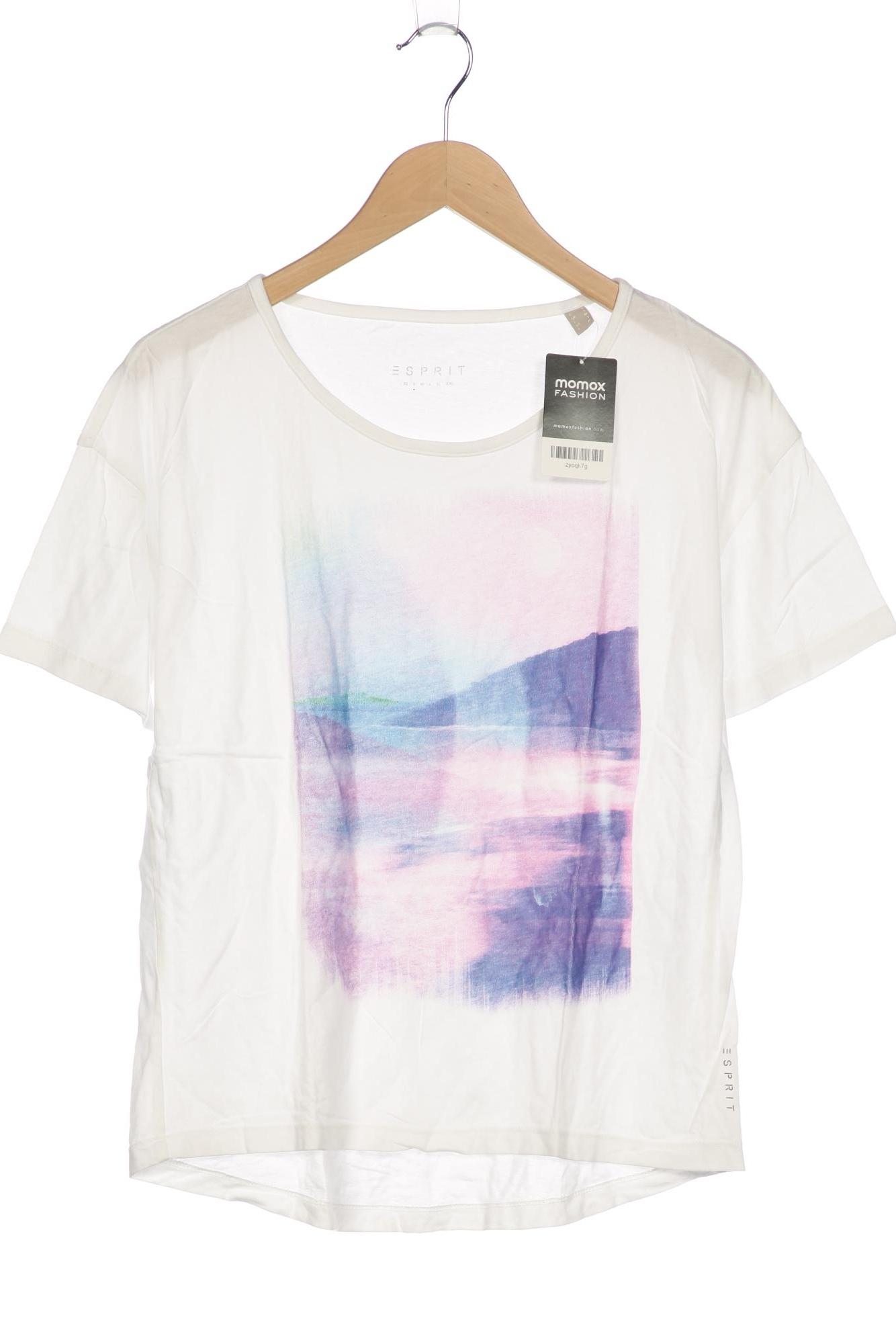 

Esprit Damen T-Shirt, weiß, Gr. 36