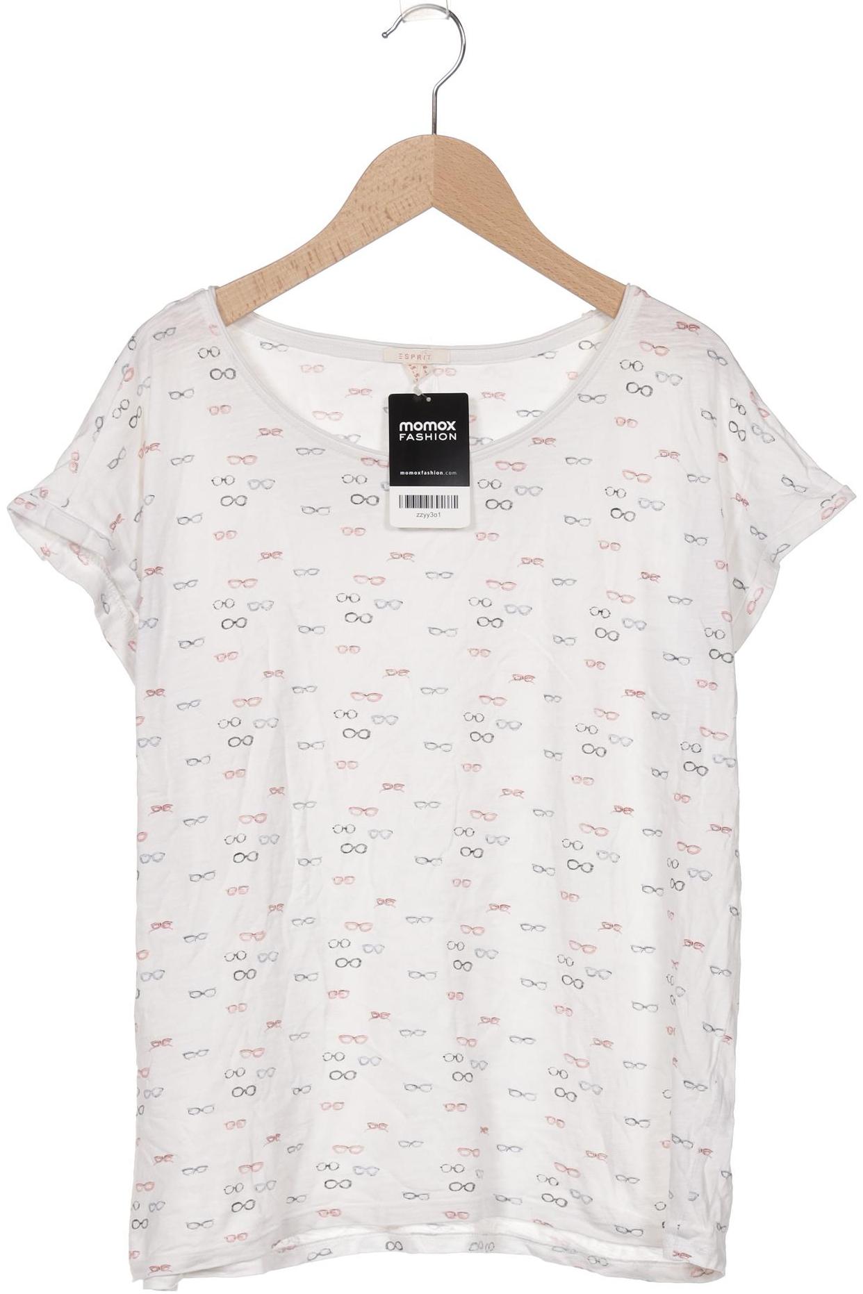 

Esprit Damen T-Shirt, weiß, Gr. 42