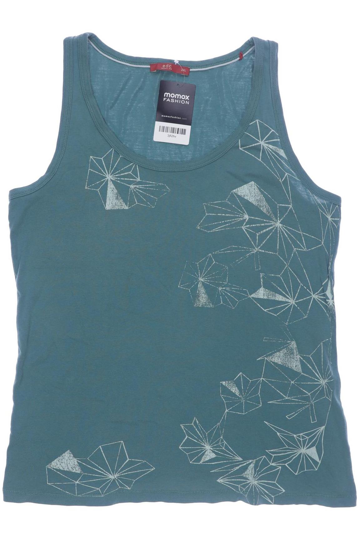 

Esprit Damen Top, türkis, Gr. 46