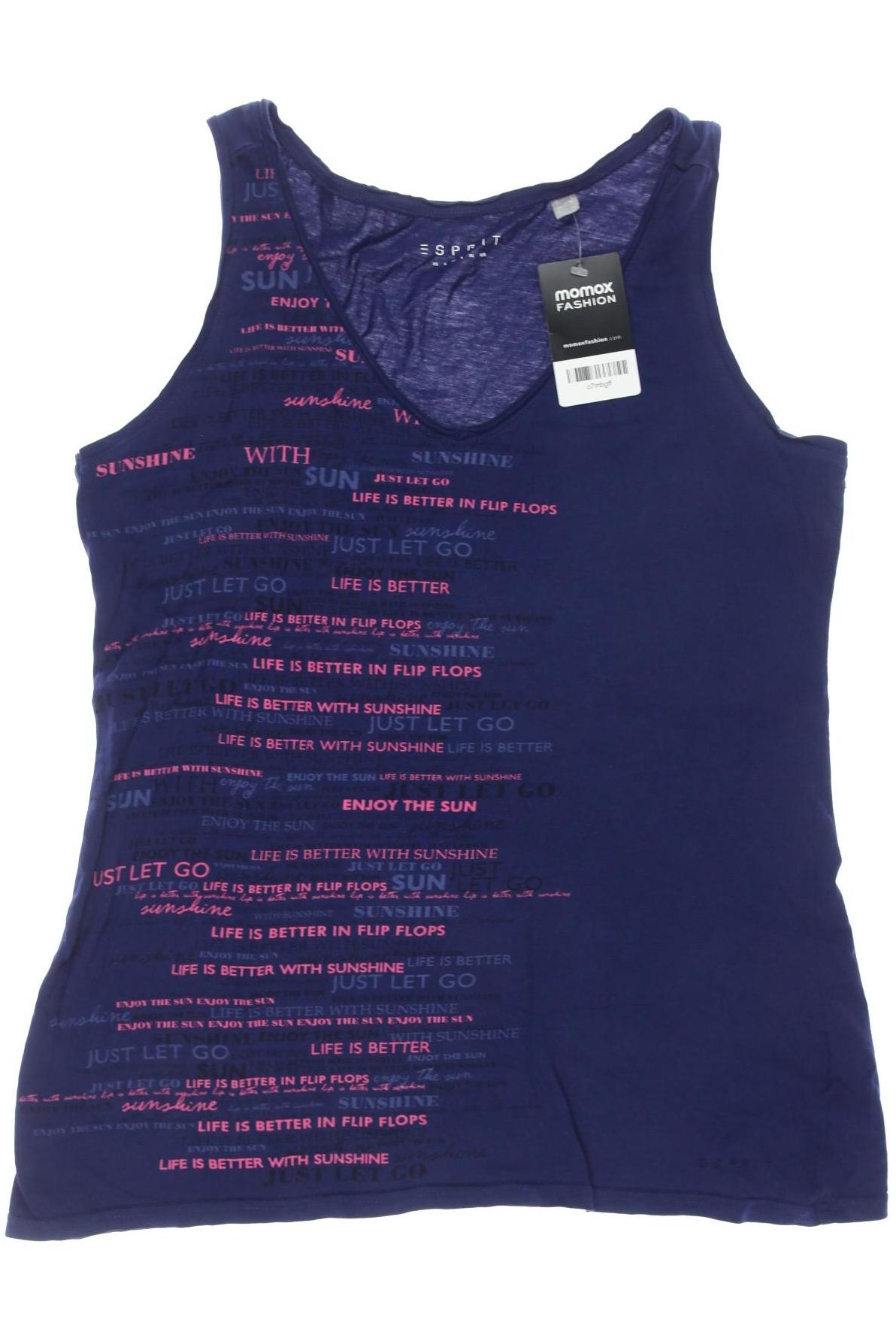 

Esprit Damen Top, marineblau, Gr. 42
