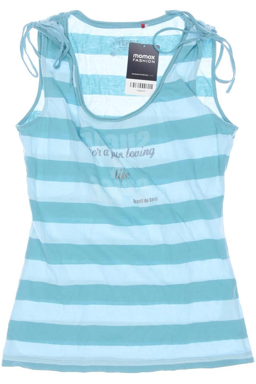 

Esprit Damen Top, türkis, Gr. 38