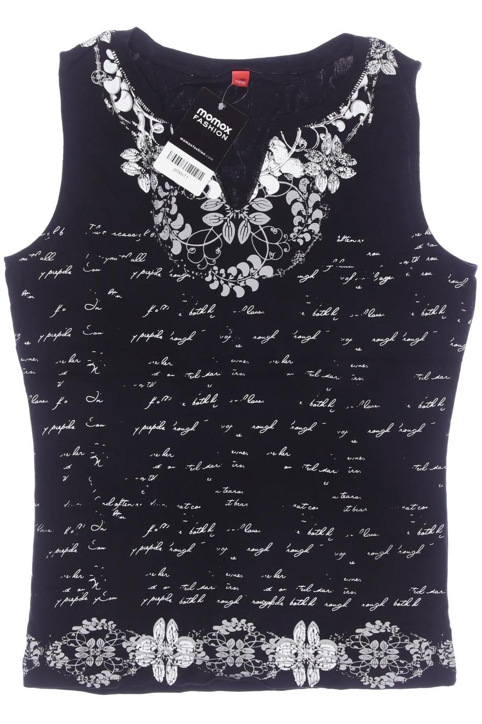 

Esprit Damen Top, schwarz, Gr. 44