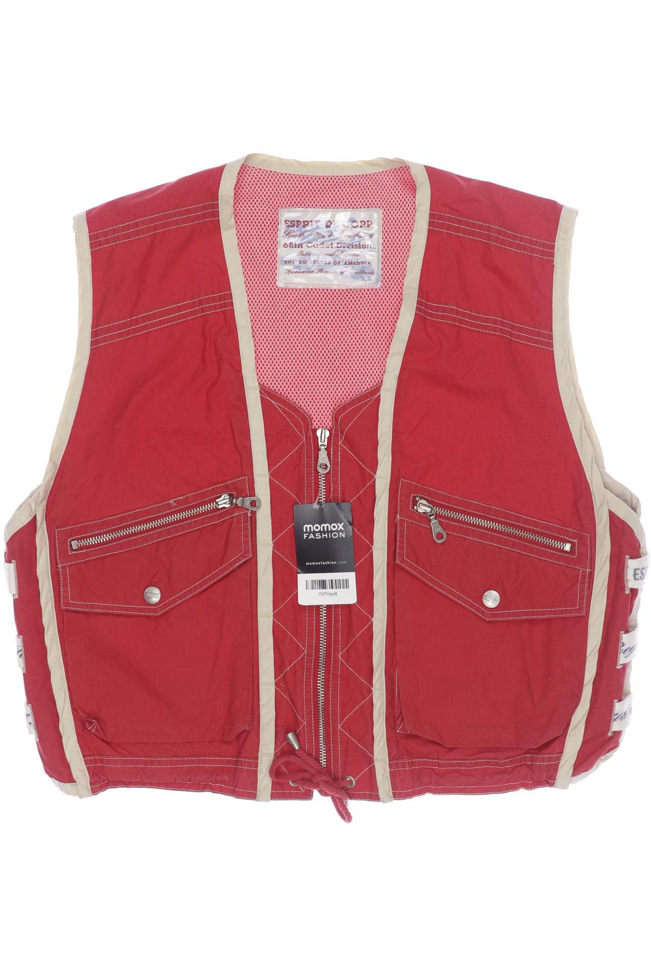 

Esprit Damen Weste, rot, Gr. 38