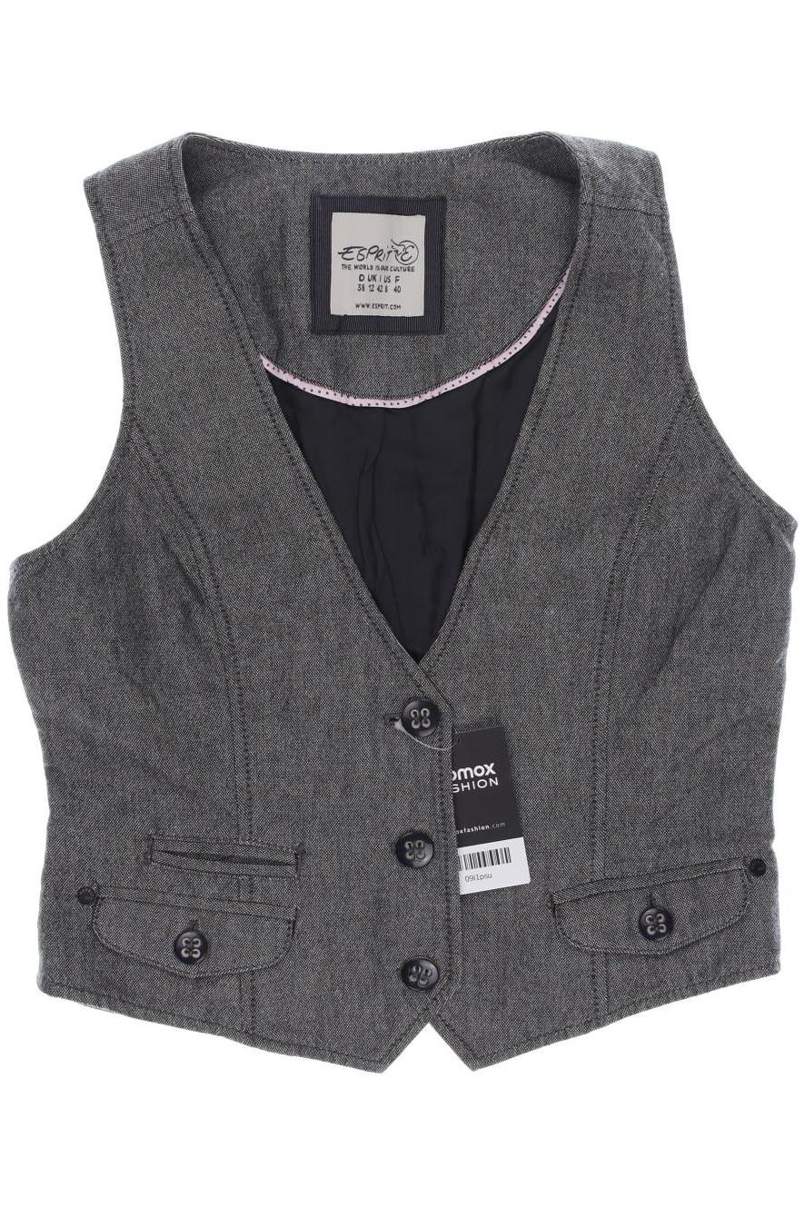 

Esprit Damen Weste, grau, Gr. 12