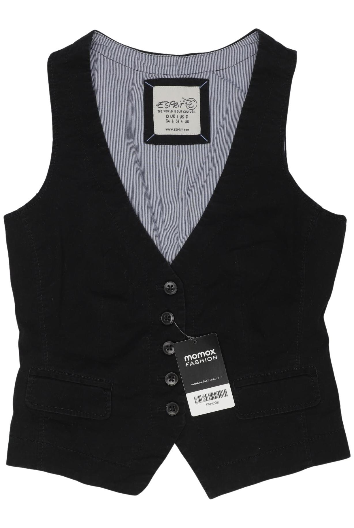 

Esprit Damen Weste, schwarz, Gr. 34