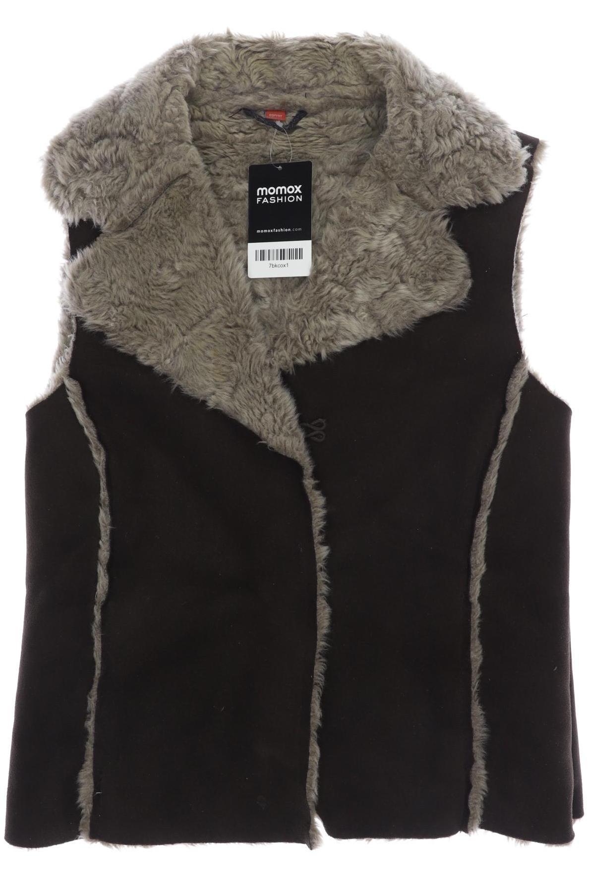 

Esprit Damen Weste, braun, Gr. 34