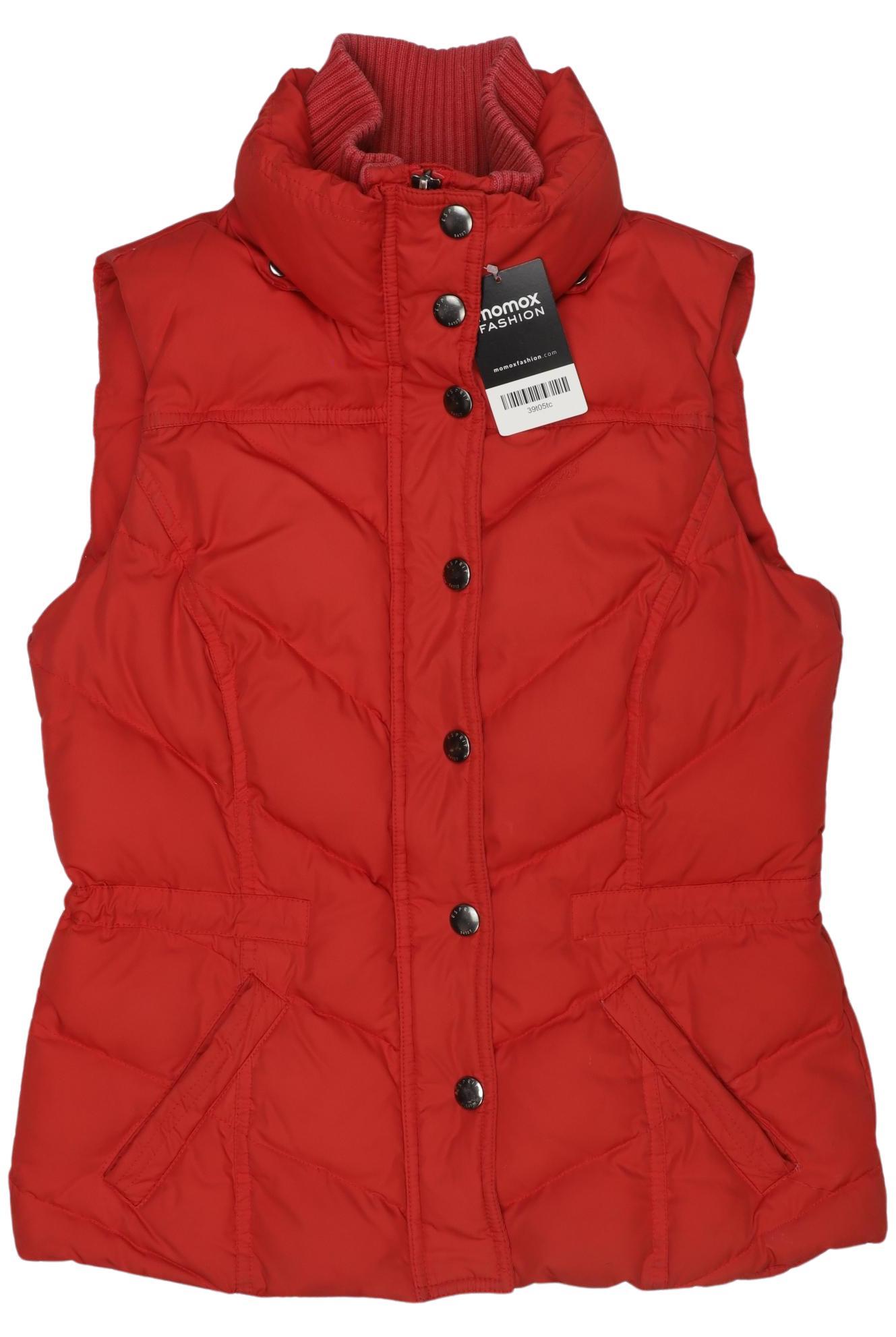 

Esprit Damen Weste, rot, Gr. 36