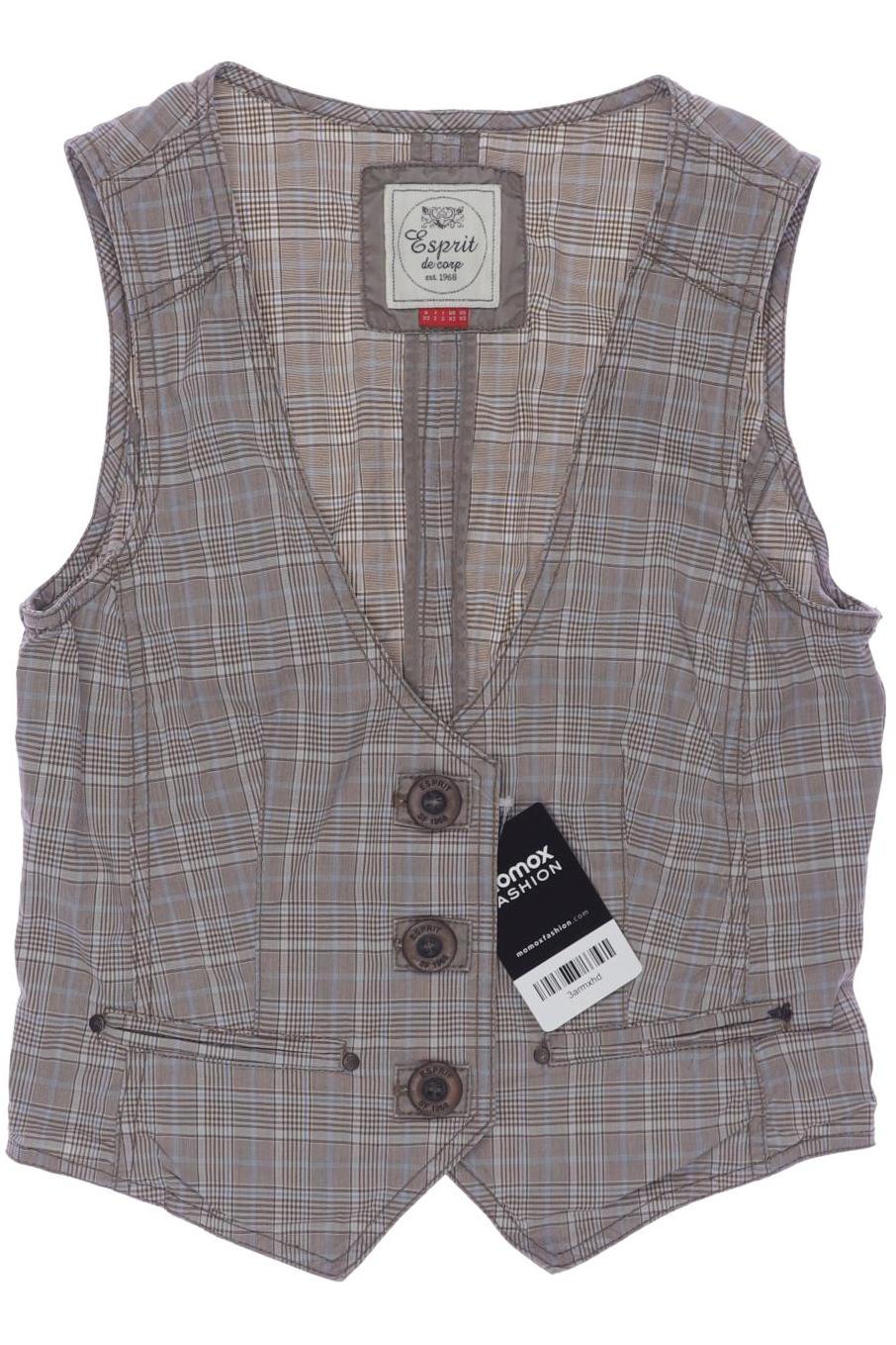 

Esprit Damen Weste, beige, Gr. 34