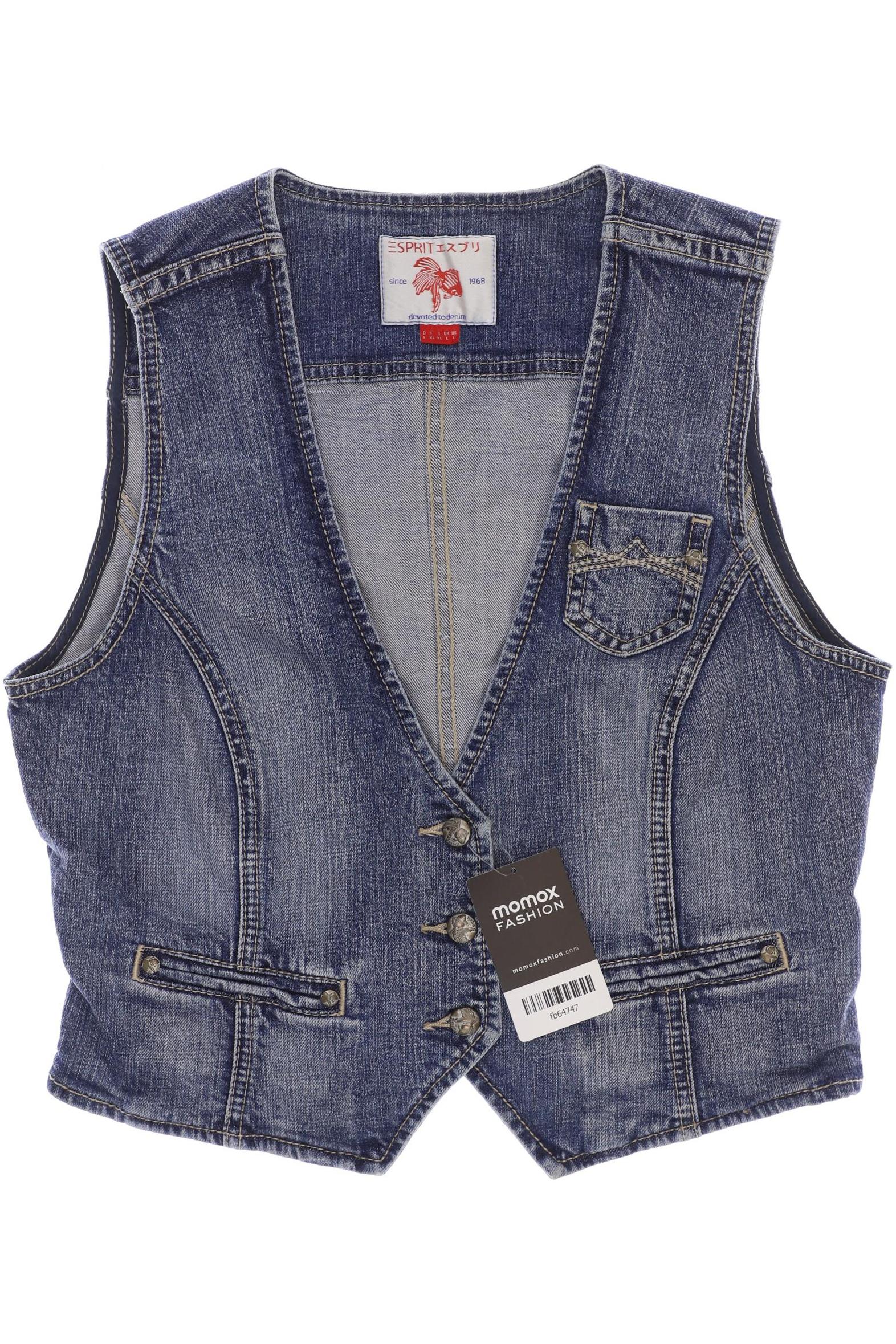

Esprit Damen Weste, blau, Gr. 42