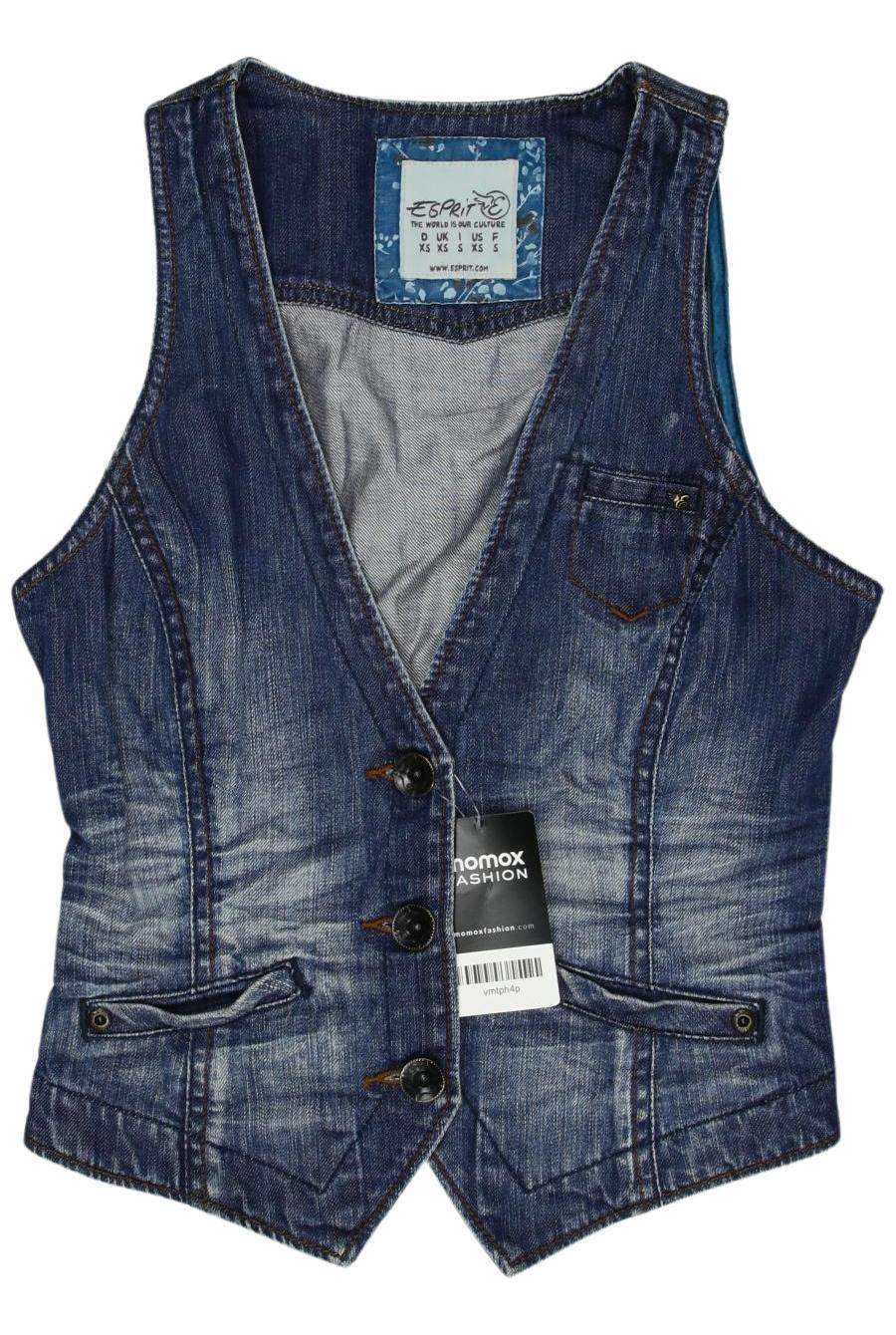 

Esprit Damen Weste, blau, Gr. 34