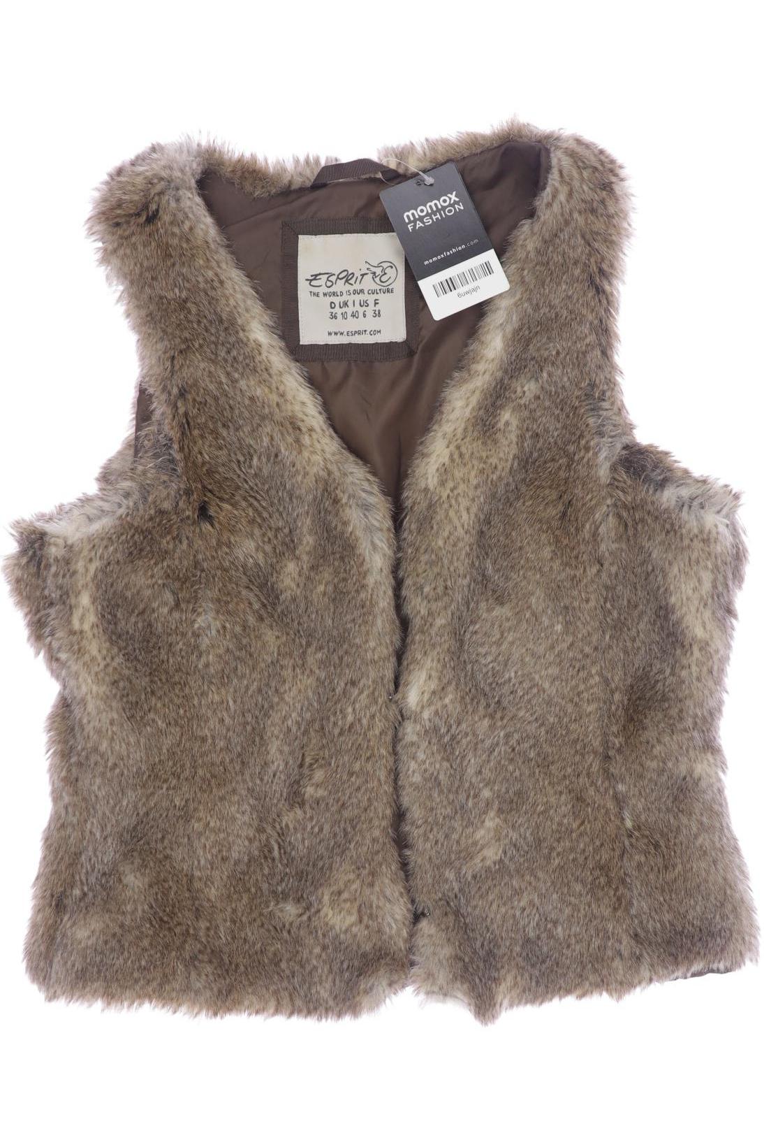 

Esprit Damen Weste, beige, Gr. 36