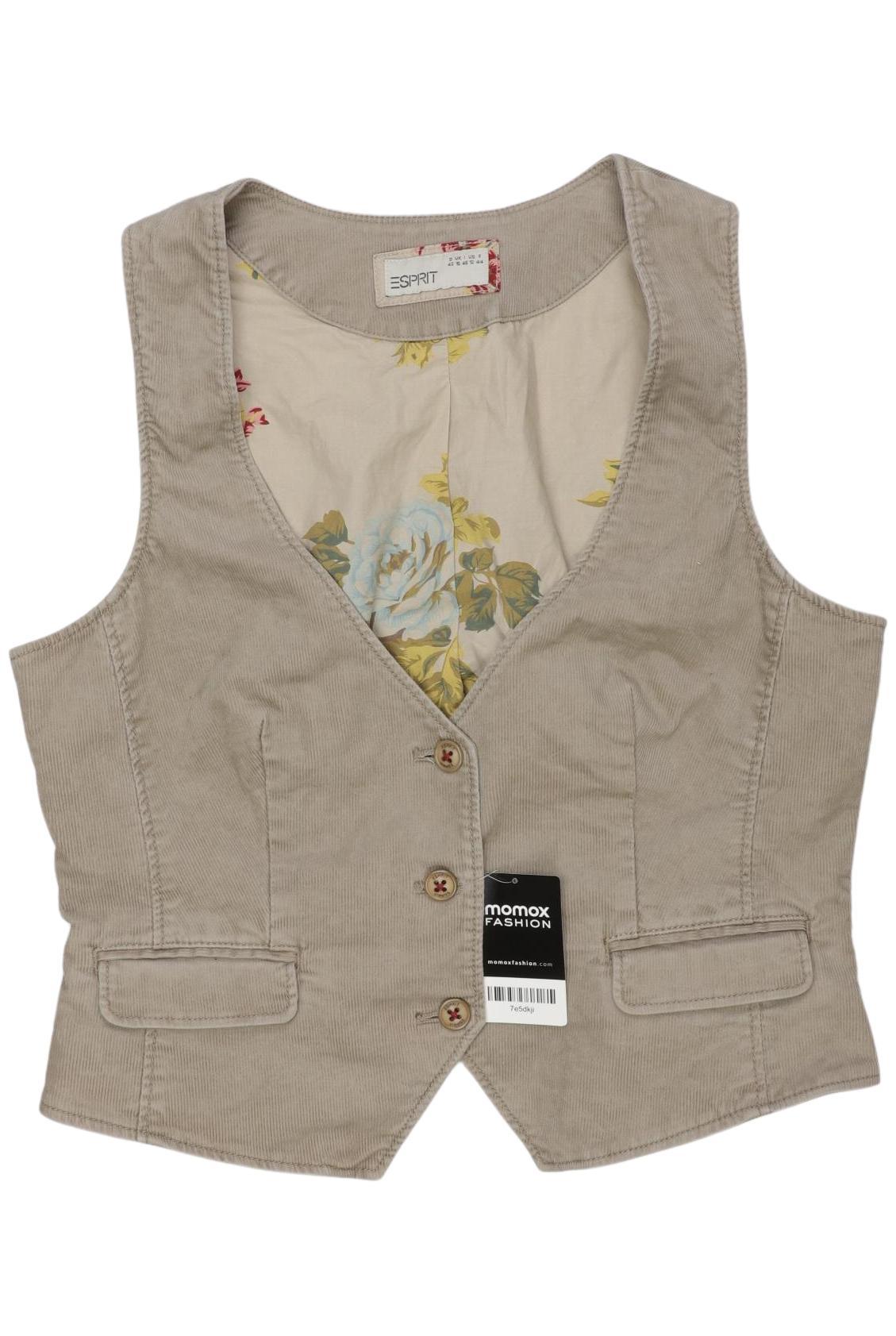 

Esprit Damen Weste, beige, Gr. 42