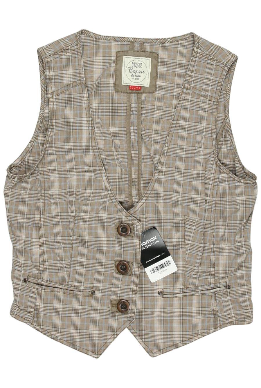 

Esprit Damen Weste, beige, Gr. 42