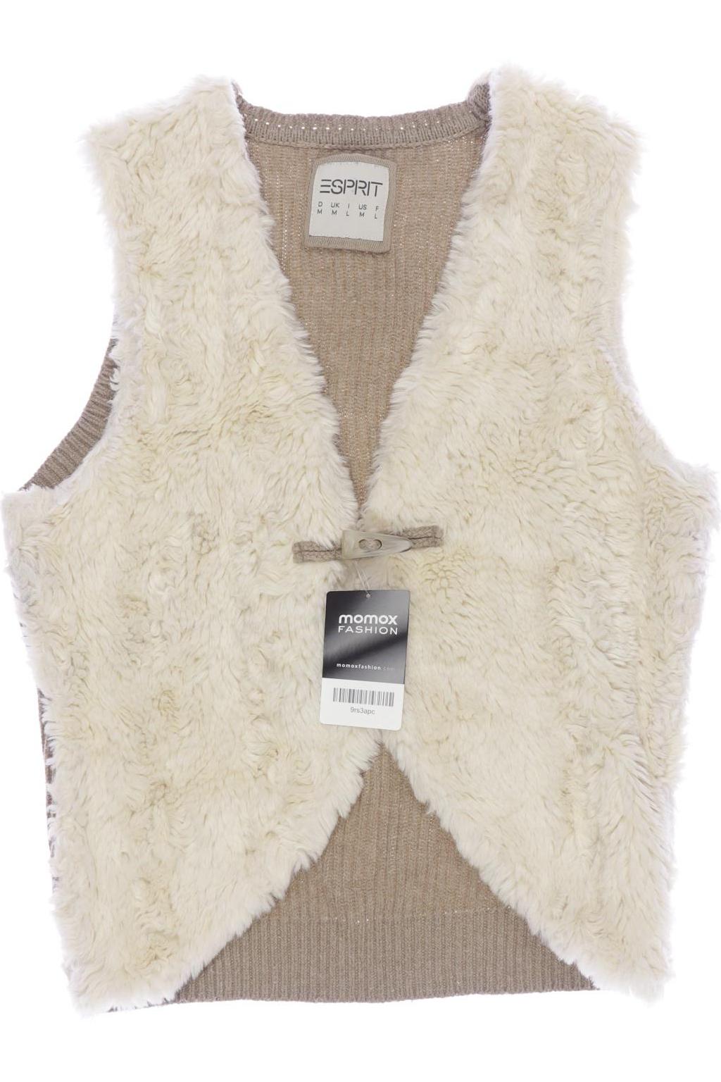

Esprit Damen Weste, beige, Gr. 38