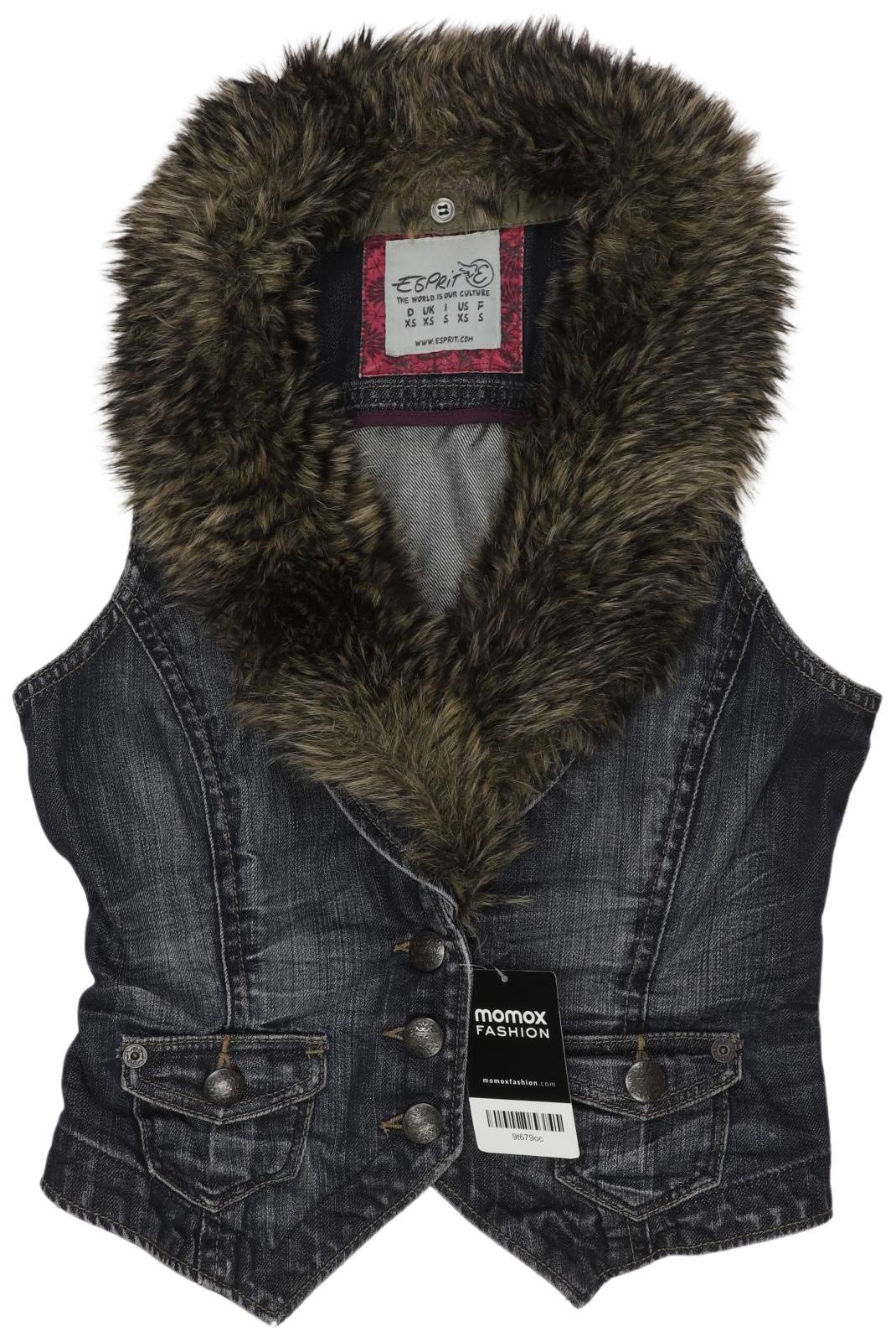 

Esprit Damen Weste, blau, Gr. 34